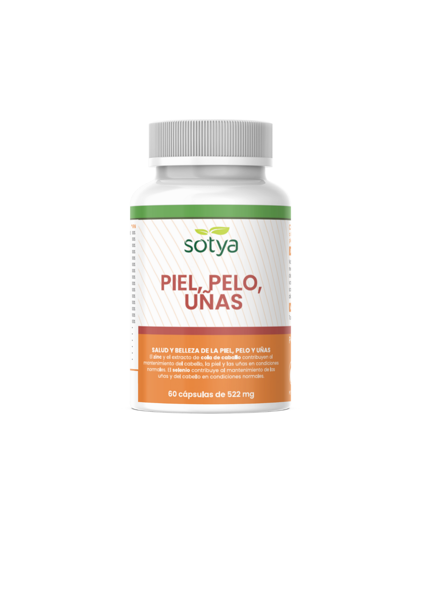 Piel, Pelo, Uñas 60 cápsulas de 522mg