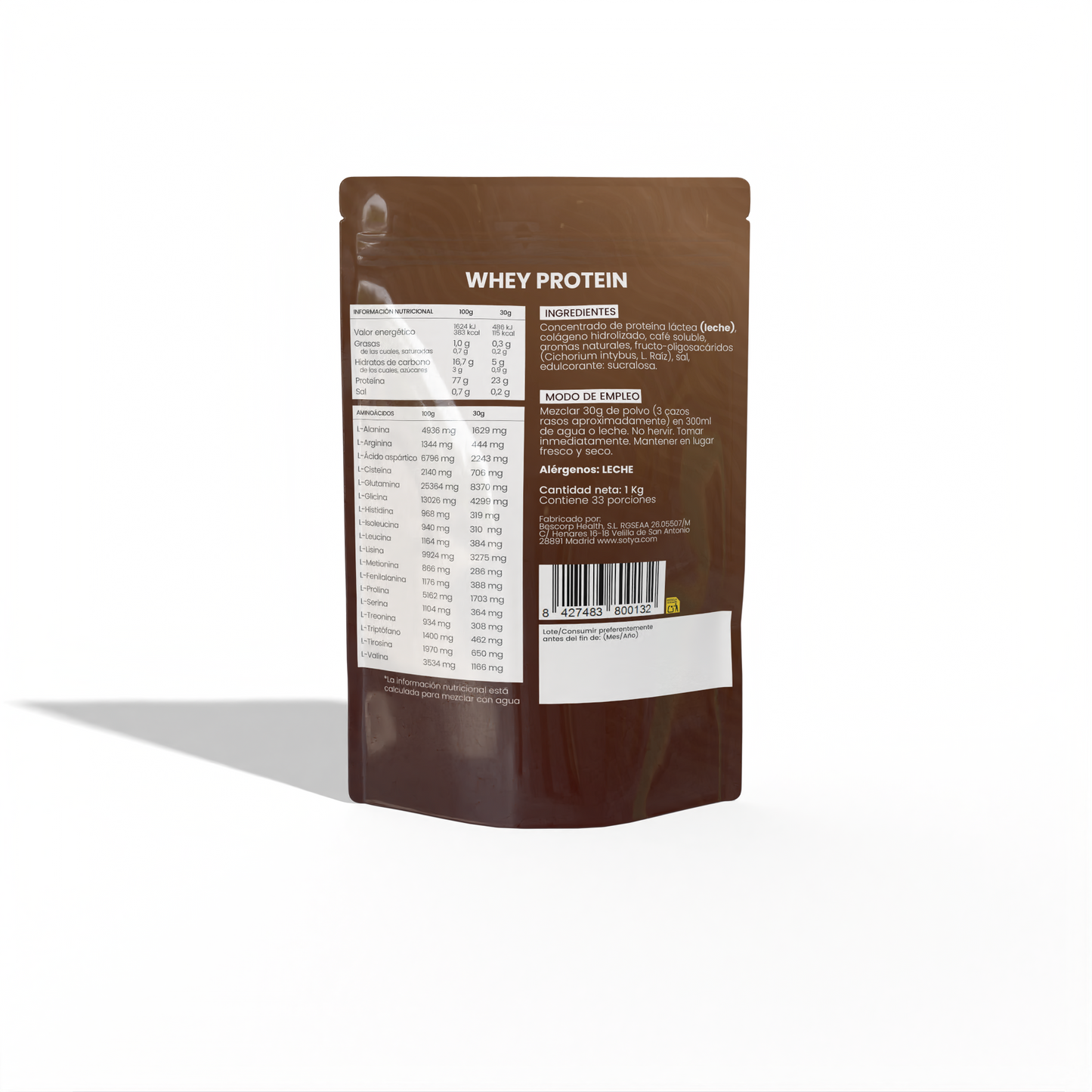 Whey Protein Café Macchiato, 1Kg