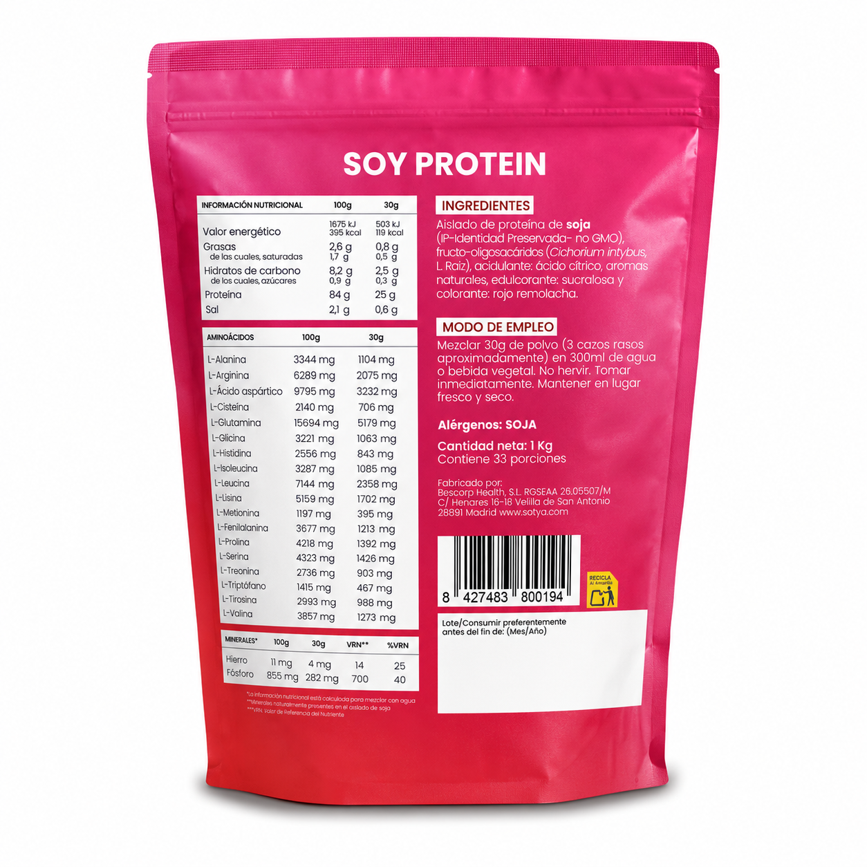 100% Protein Strawberry