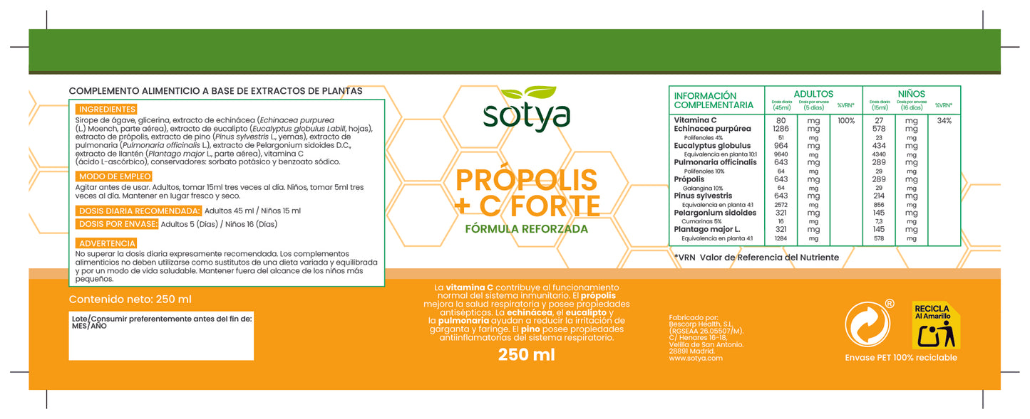 Própolis + C Forte, 250ml