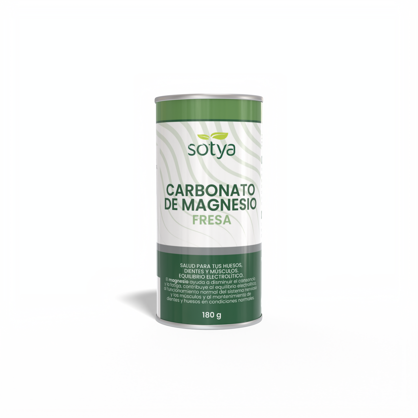 Carbonato de Magnesio Fresa, 180g