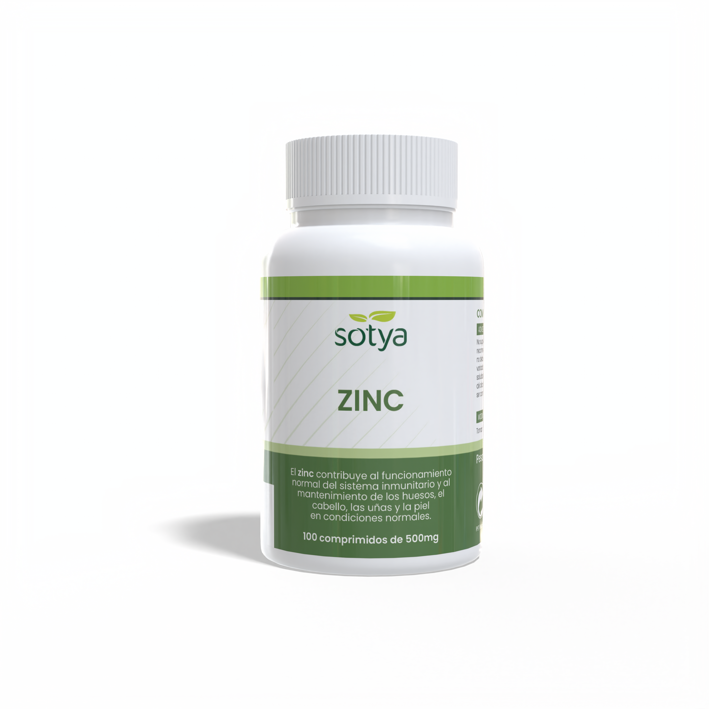 Zinc 100 comprimidos de 500mg