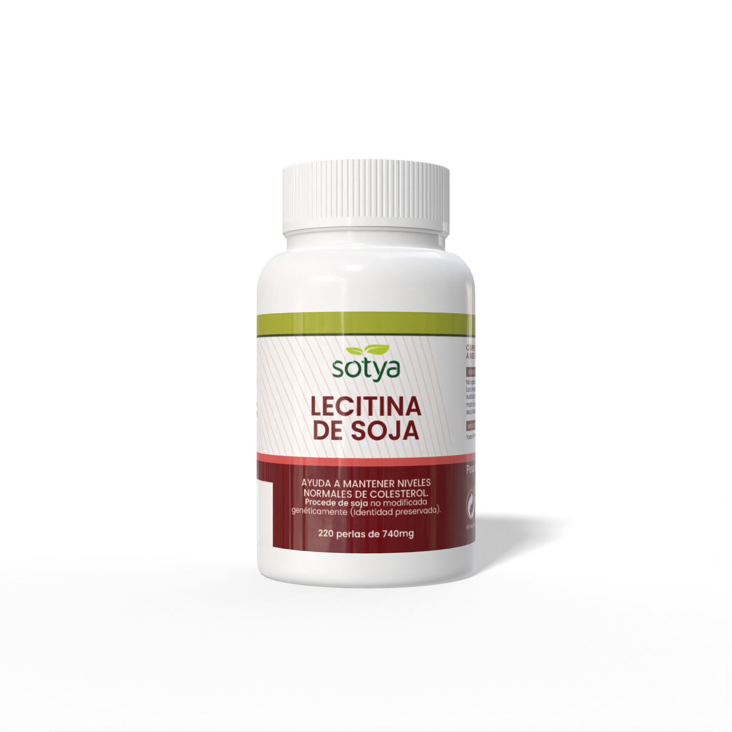 Lecitina de Soja 220 perlas de 740mg