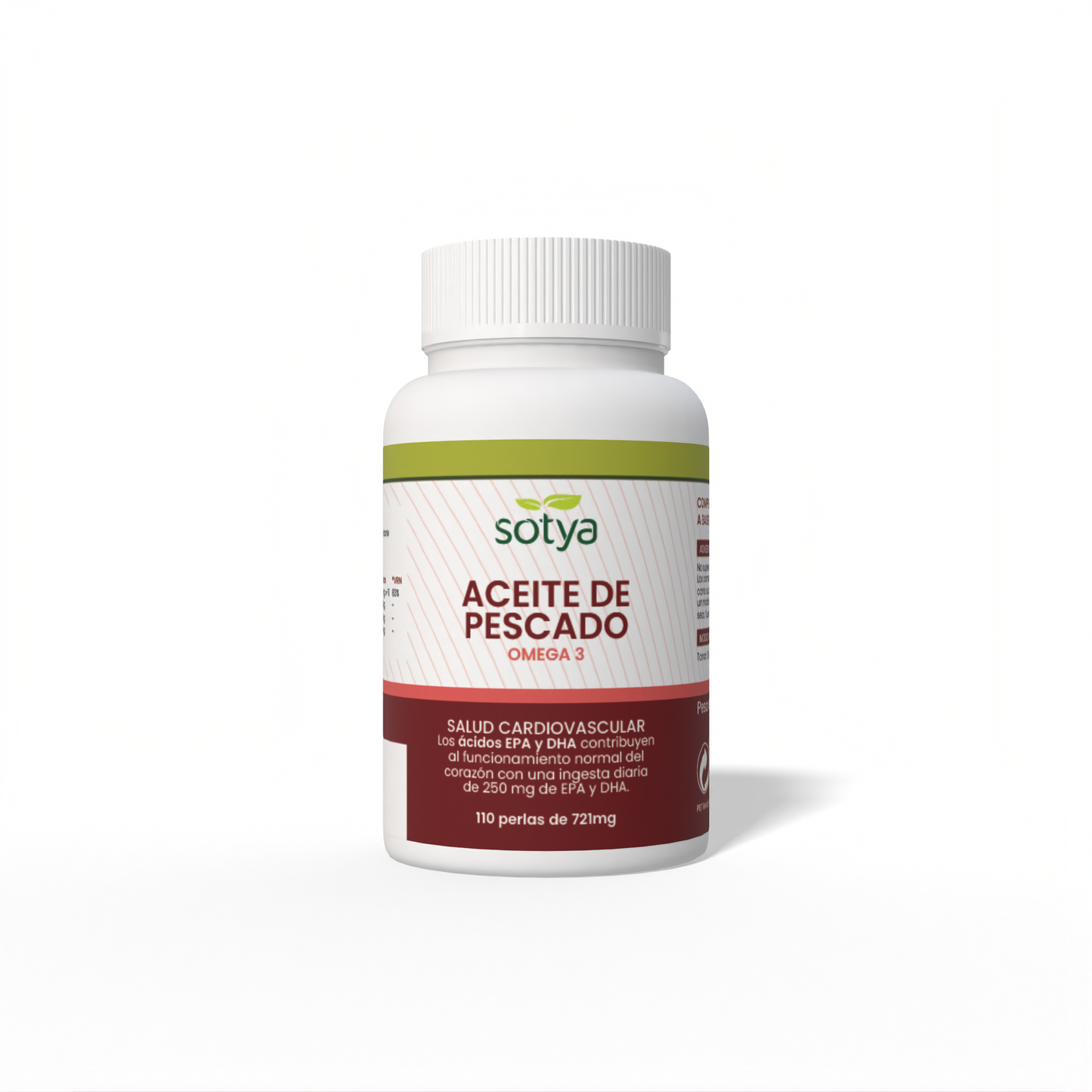 Aceite de Pescado - Omega 3 110 perlas de 721mg