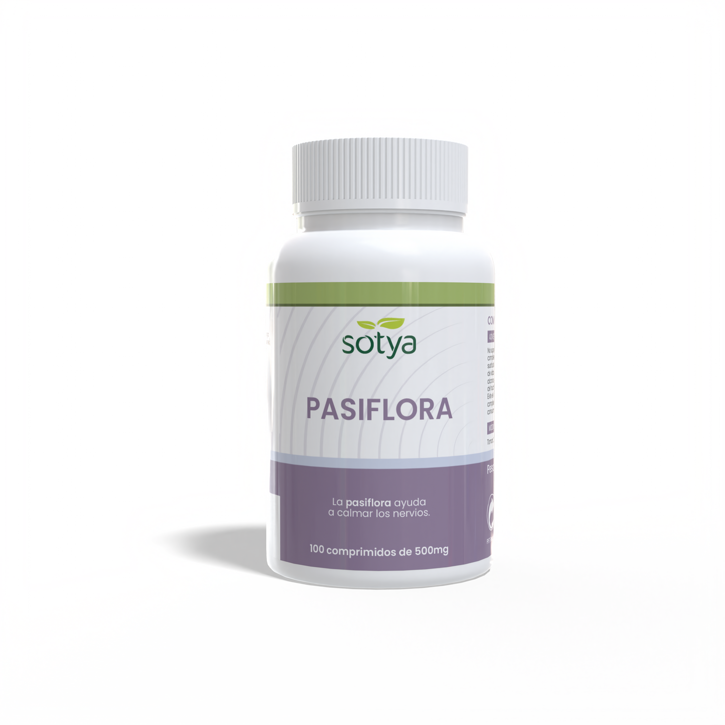 Pasiflora 100 comprimidos de 500mg