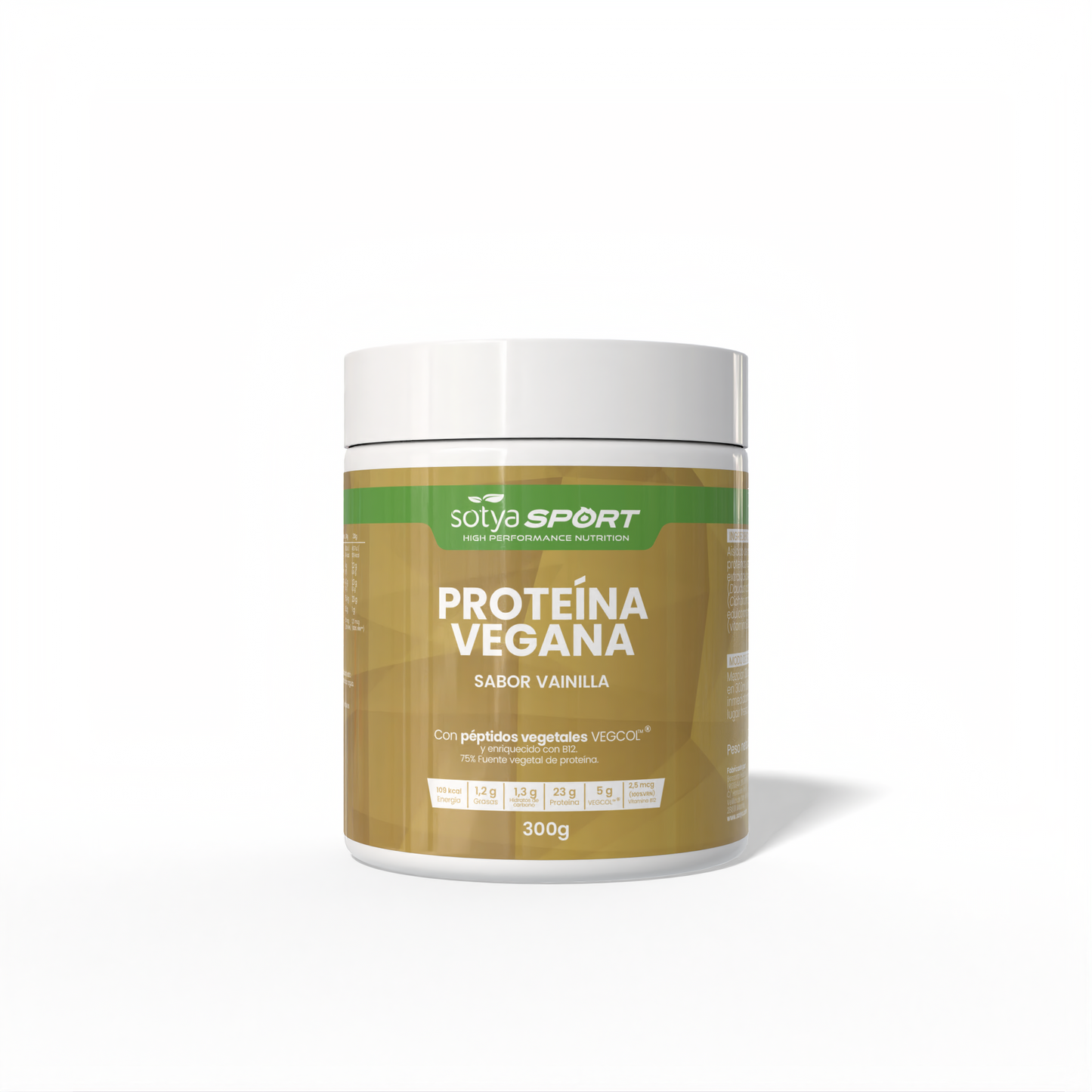Proteína Vegana – Sabor Vainilla
