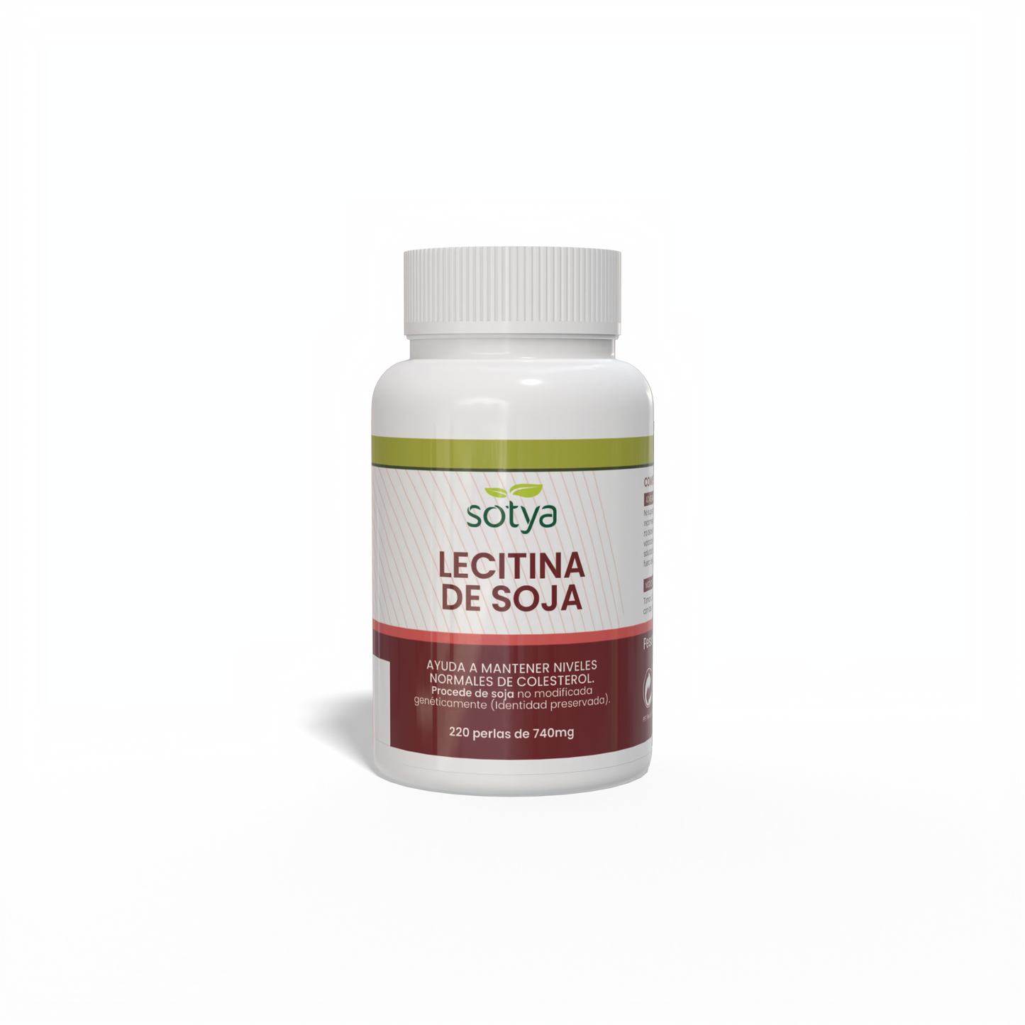 Lecitina de Soja 220 perlas de 740mg
