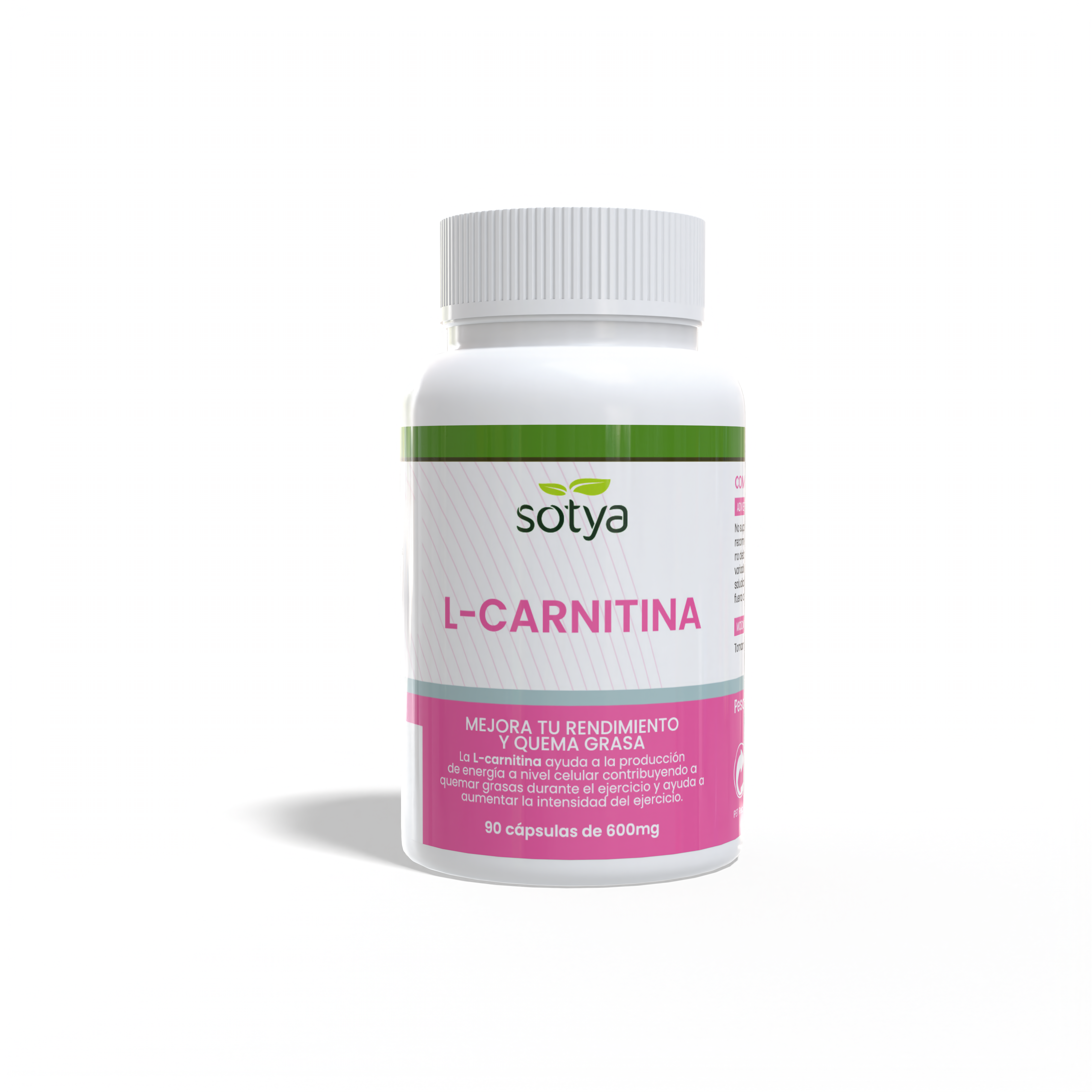 L-Carnitina 90 cpsulas de 600mg Sotya L-Carnitina 90 cpsulas de 600mg Sotya