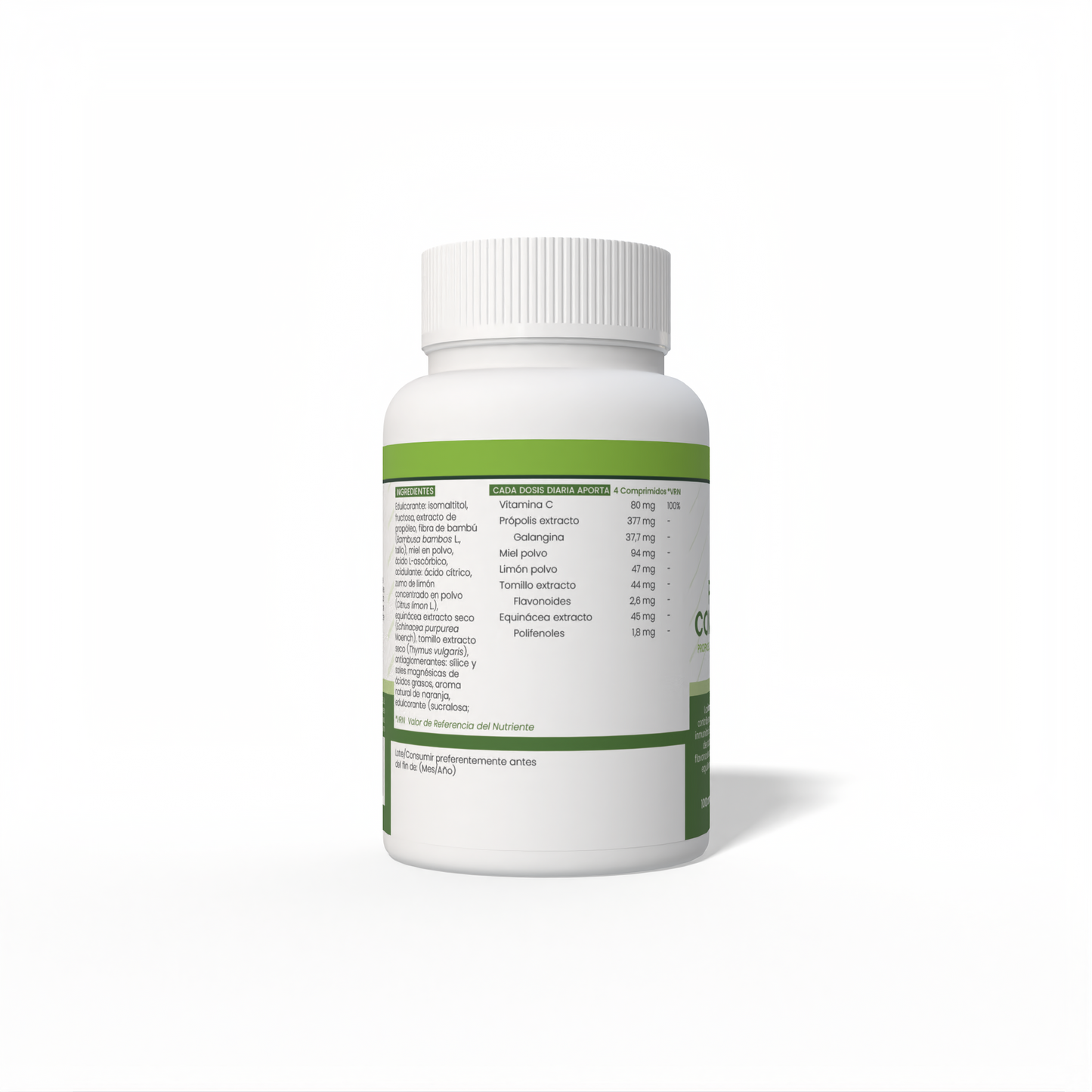 Propolis Complex Forte Propolis, Echinacea, Thyme and Vitamin C - chewable 100 Tablets of 800 mg
