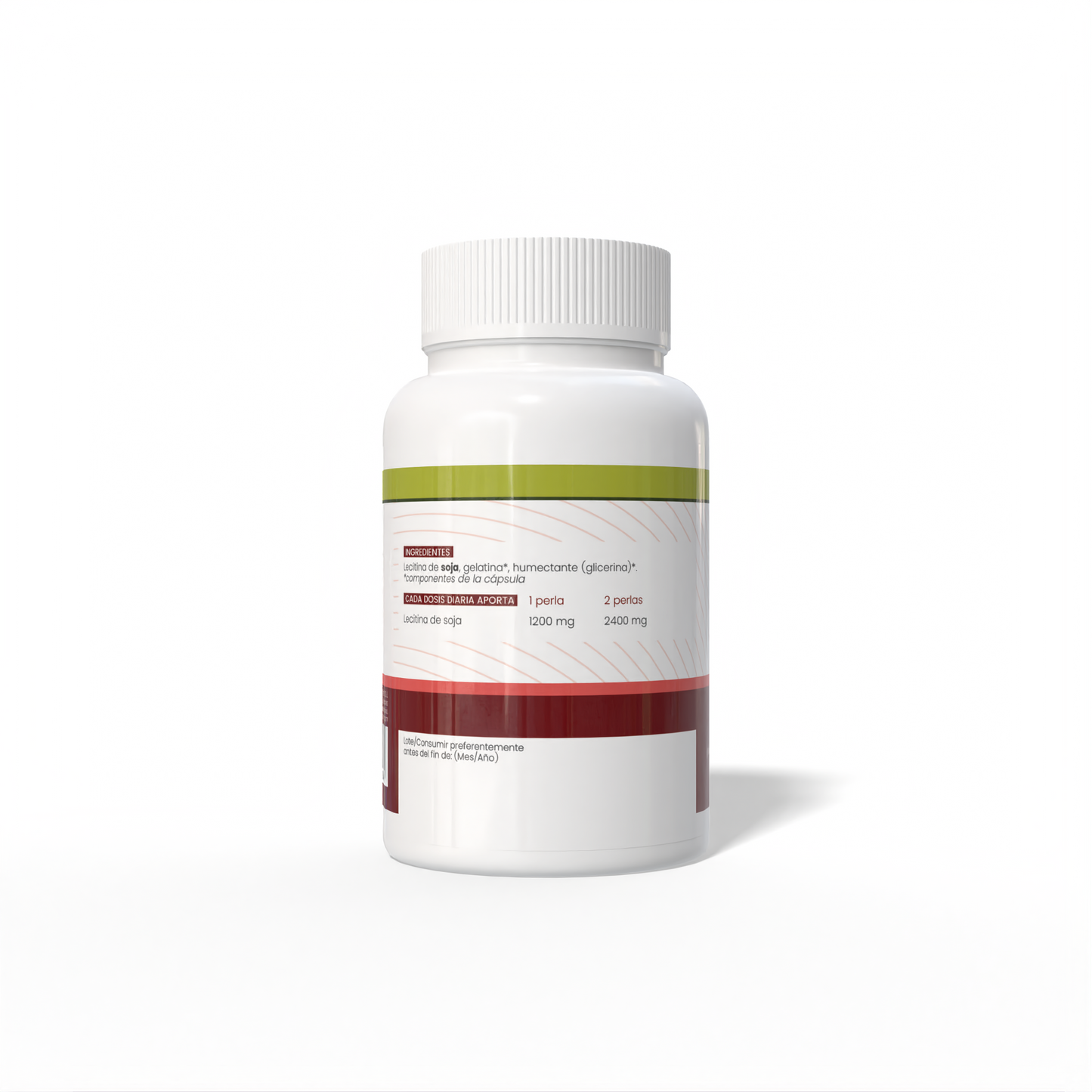 Lecitina de Soja 90 perlas de 1600mg
