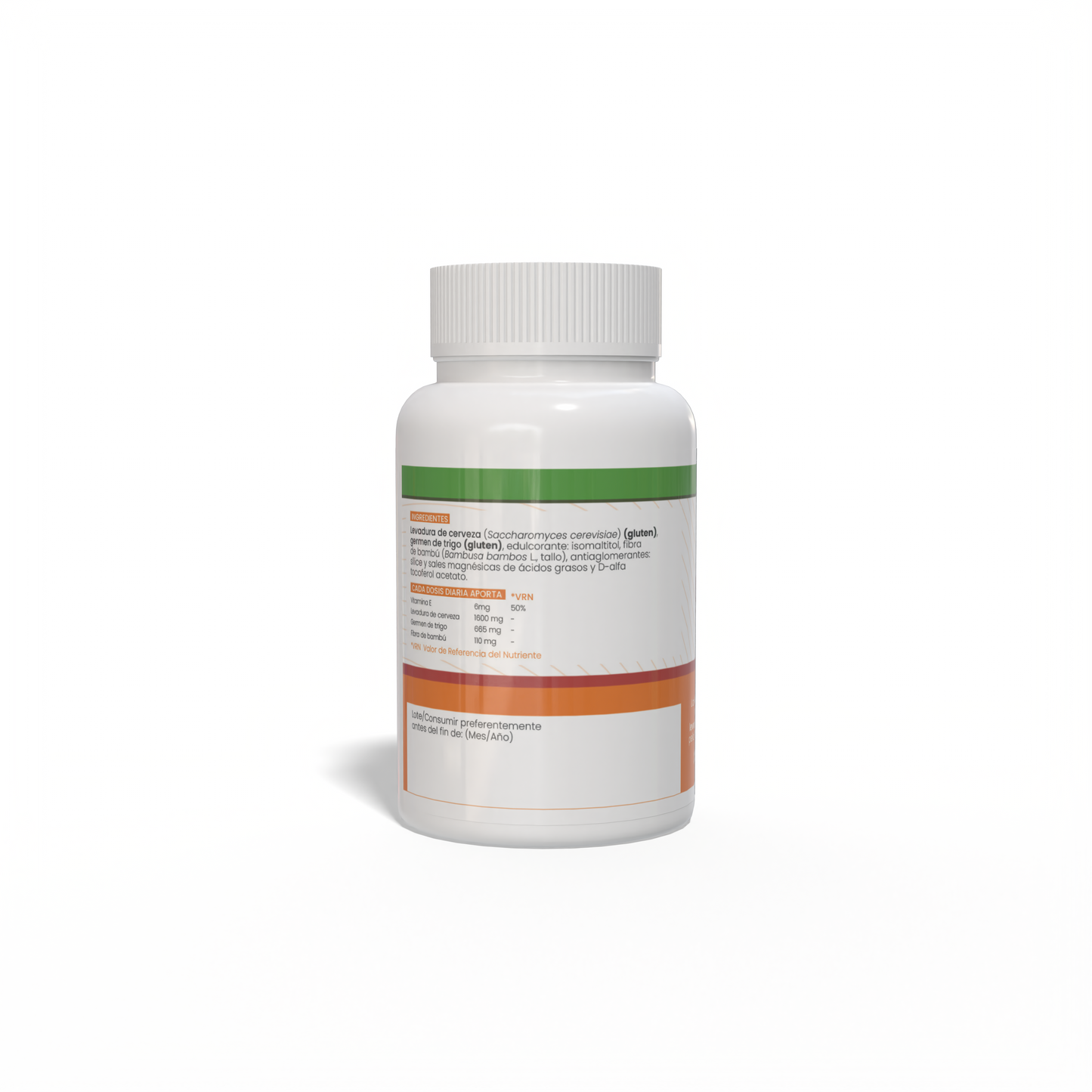Levadura y Germen 225 comprimidos de 600mg