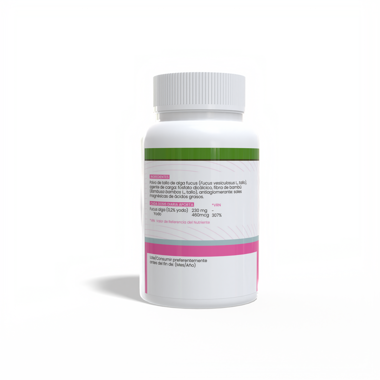 Fucus 100 comprimido de 500mg
