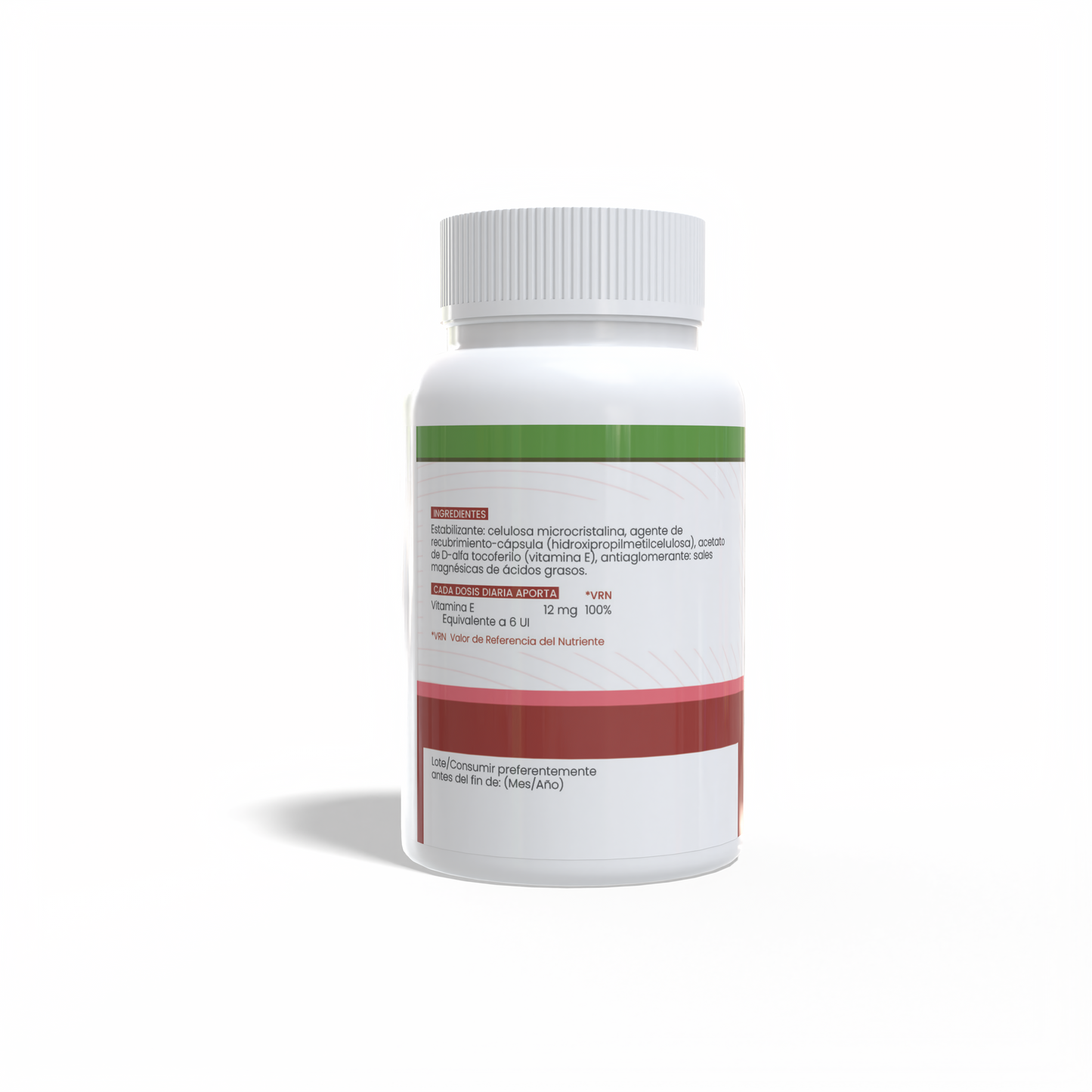 Vitamina E 100 cápsulas vegetales de 450mg