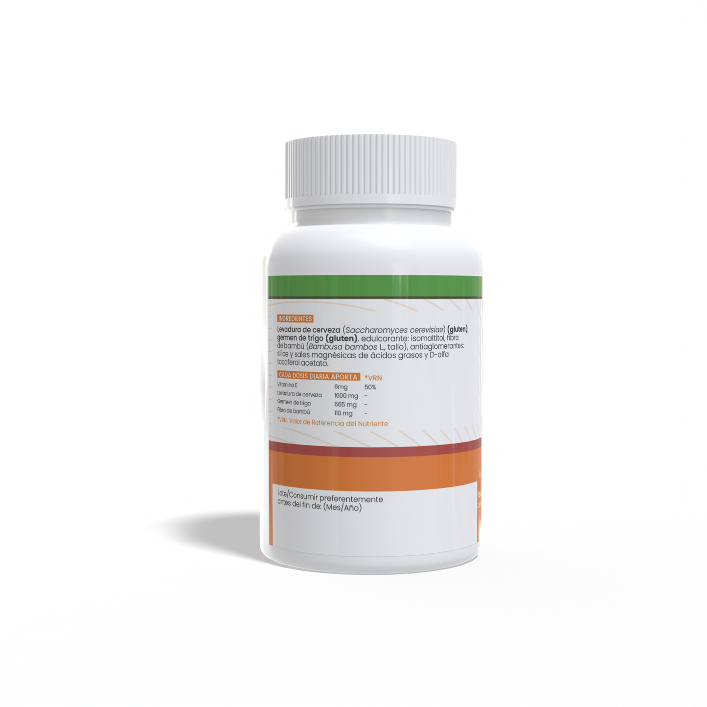 Levadura y Germen 125 comprimidos de 600mg