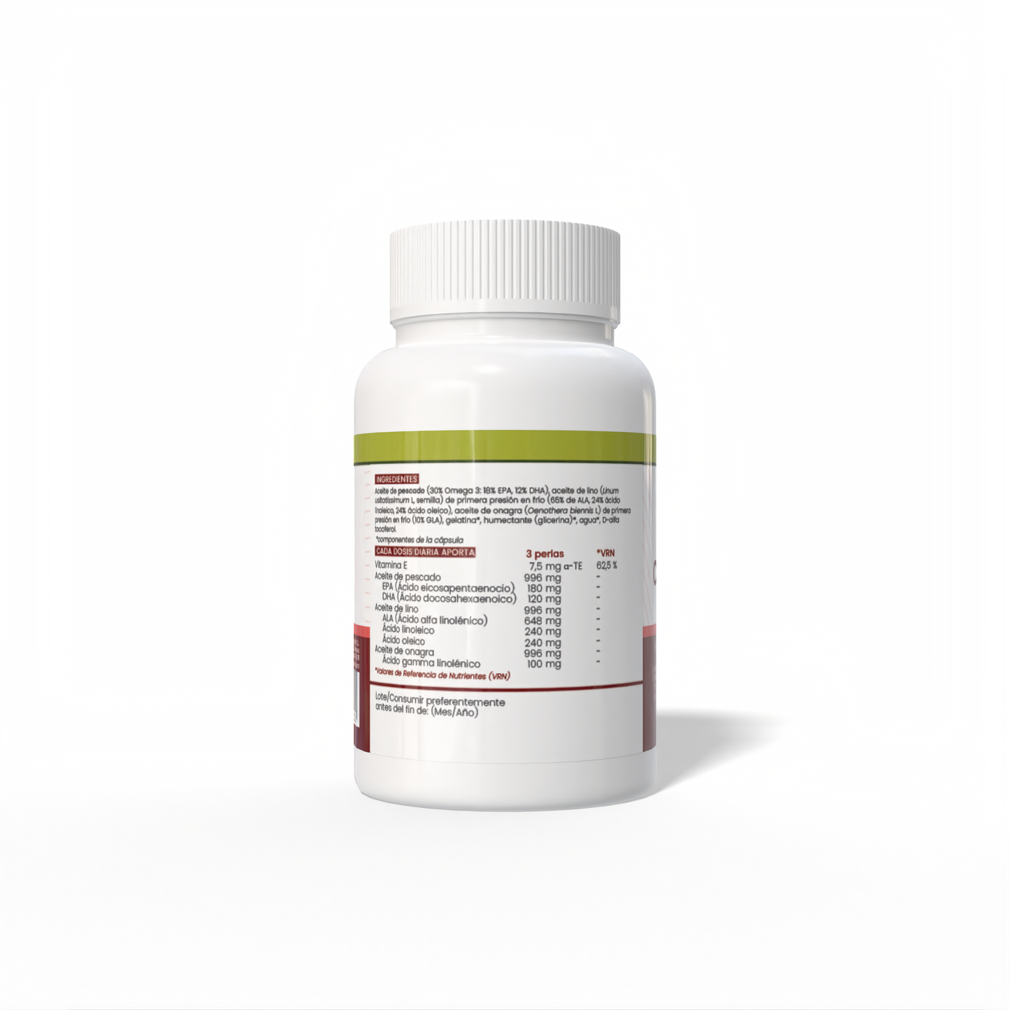 Omega 3, 6, 9 100 Pearls of 1400mg