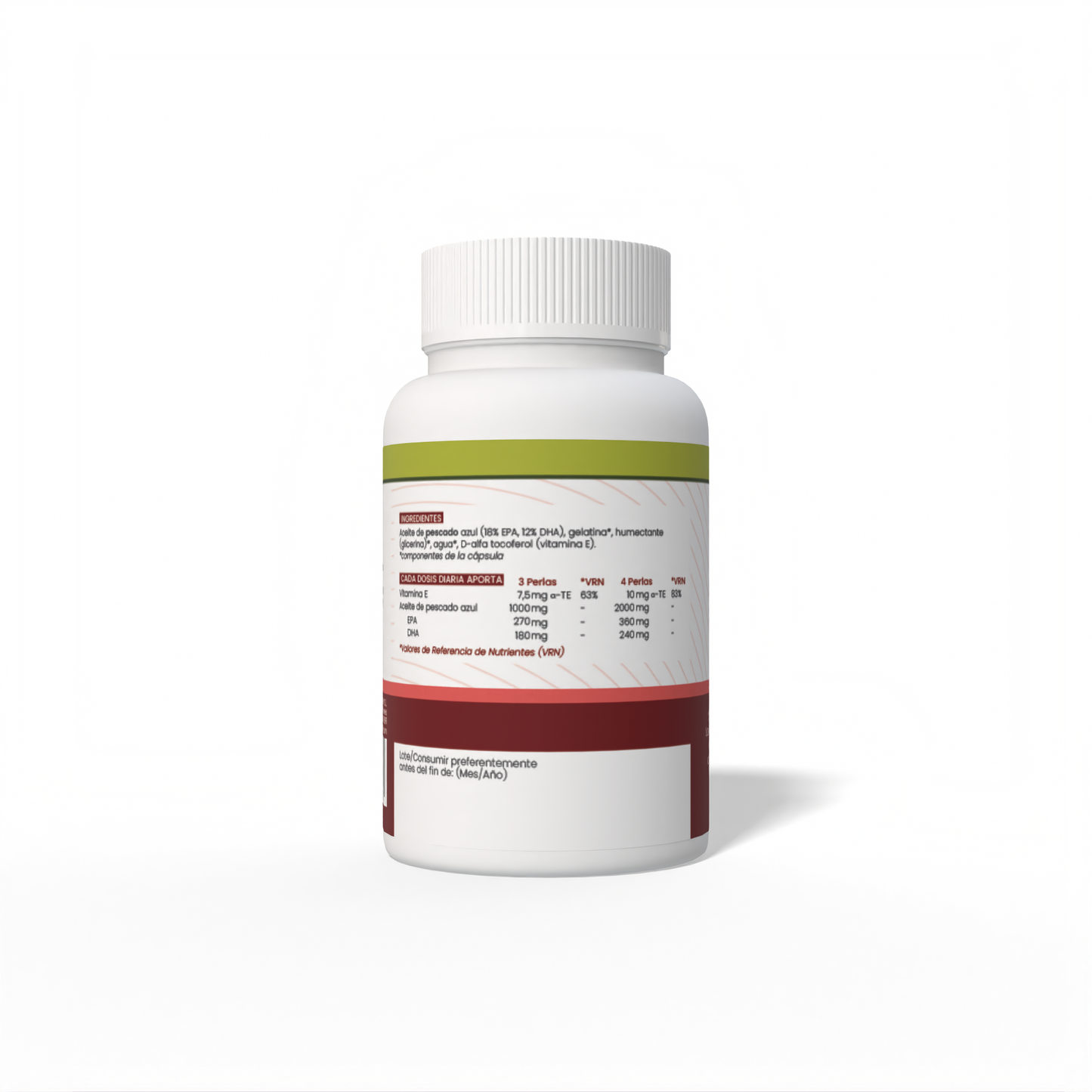 Aceite de Pescado - Omega 3 110 perlas de 721mg