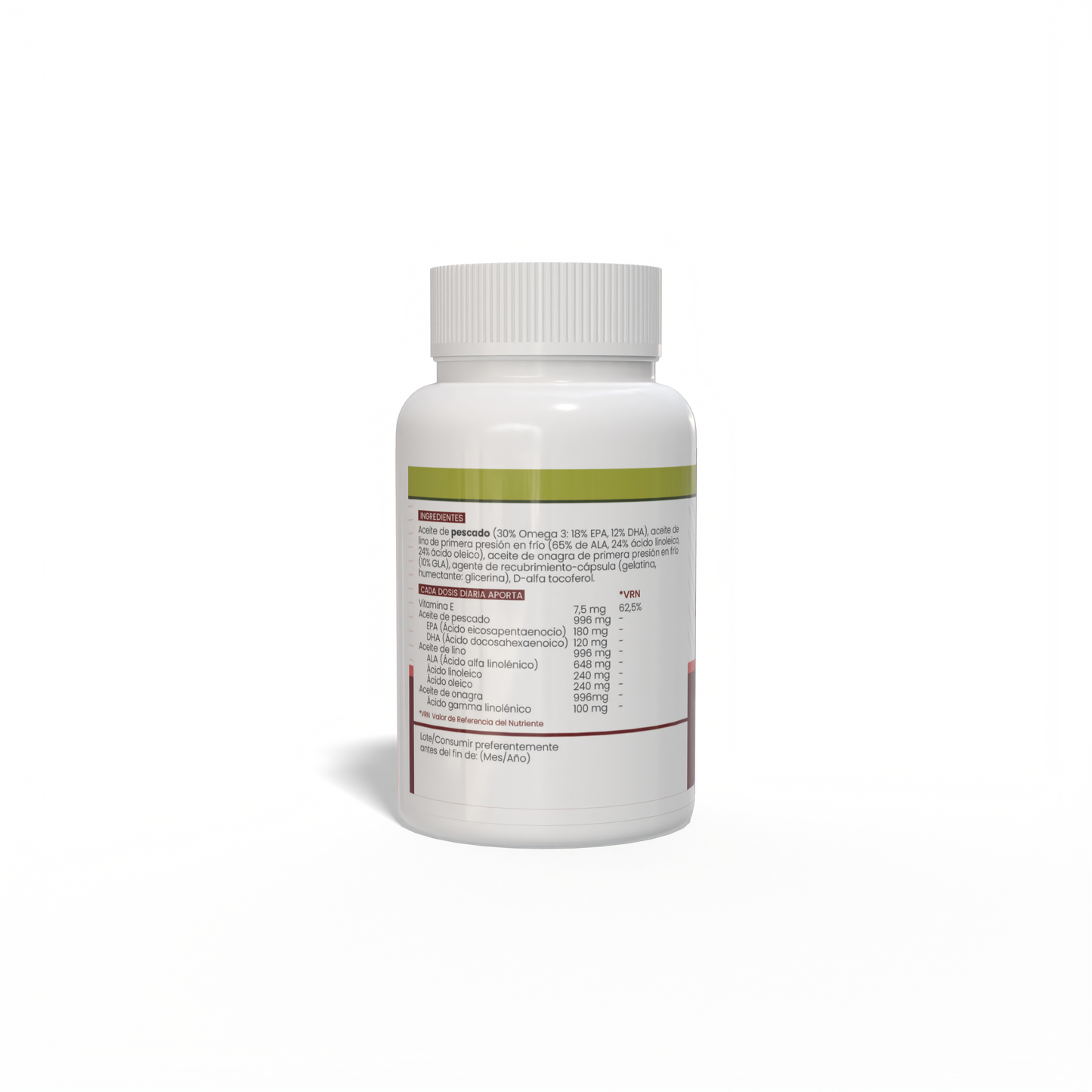 Omega 3, 6, 9 100 Pearls of 1400mg