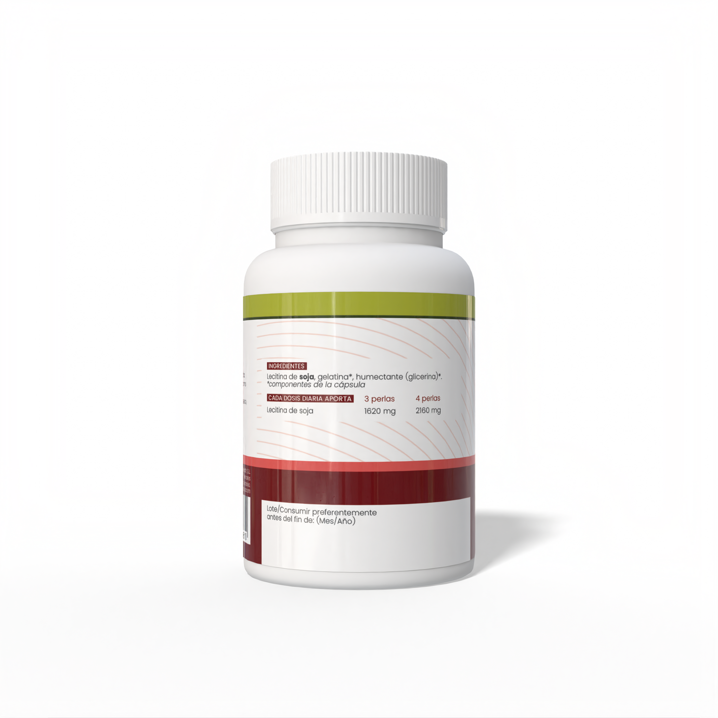 Lecitina de Soja 110 perlas de 740 mg
