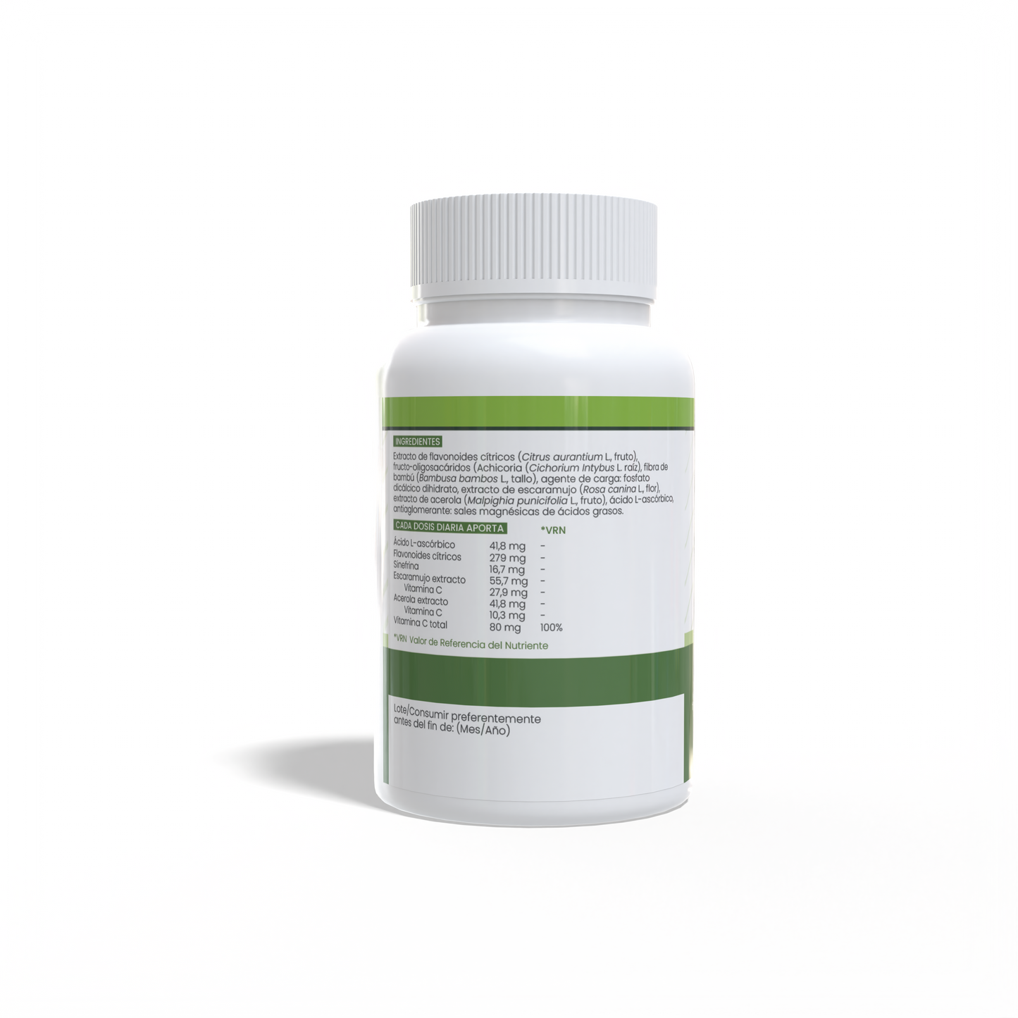 Vitamin C Complex con Bioflavonoides 90 Comprimidos de 1g