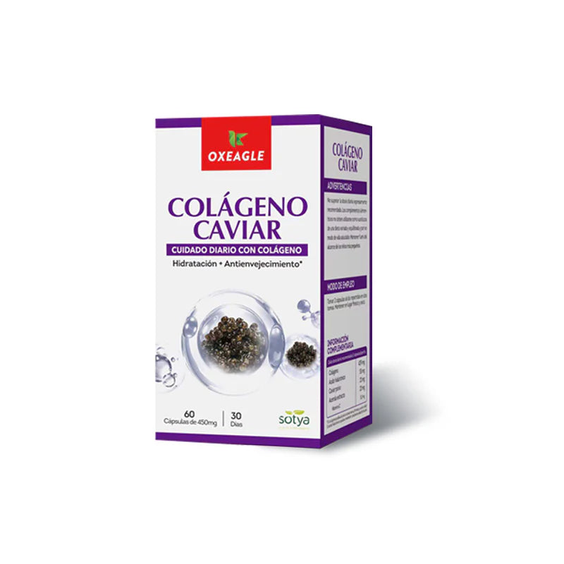 Colágeno Caviar 60 cápsulas de 460mg