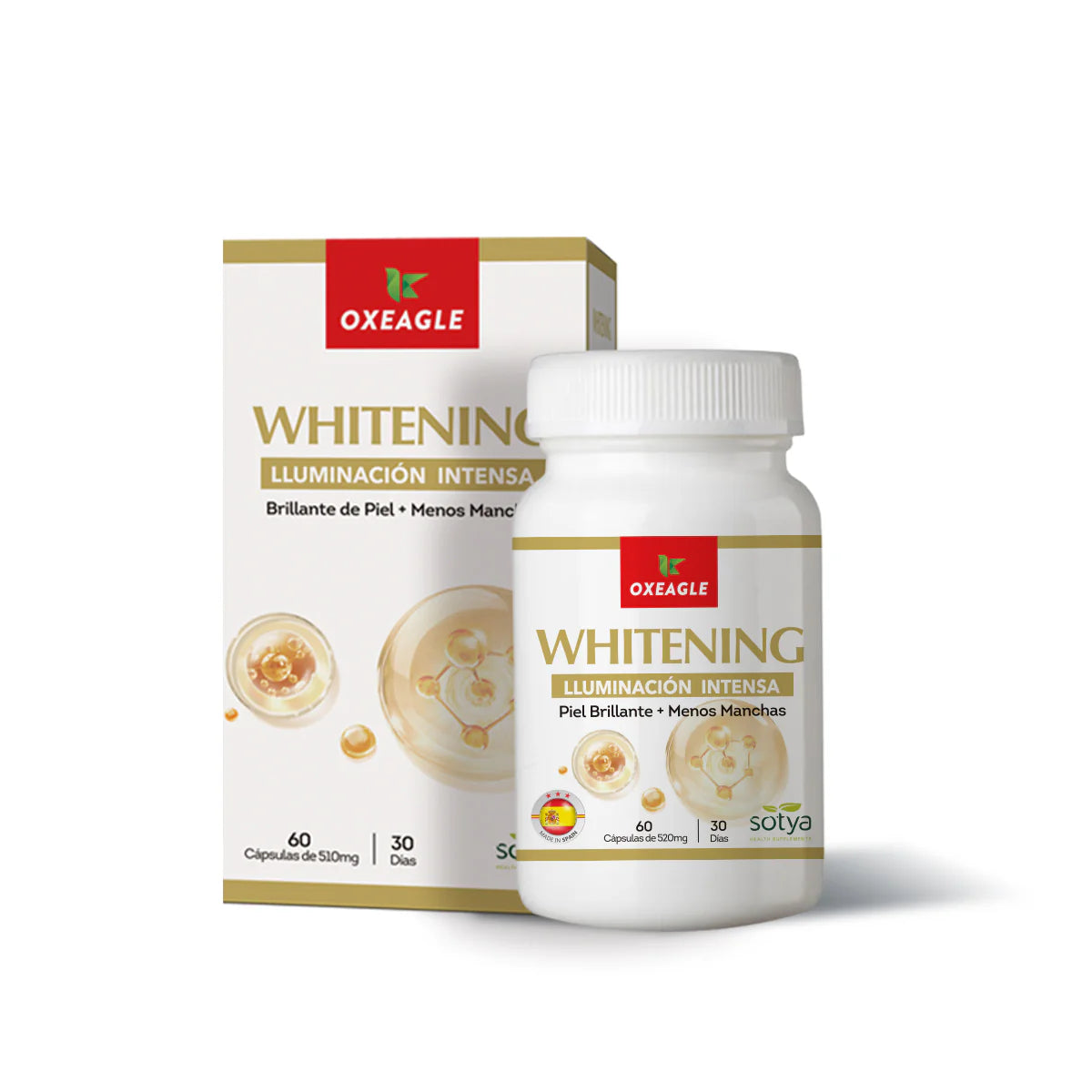Whitening 60 cápsulas de 520mg