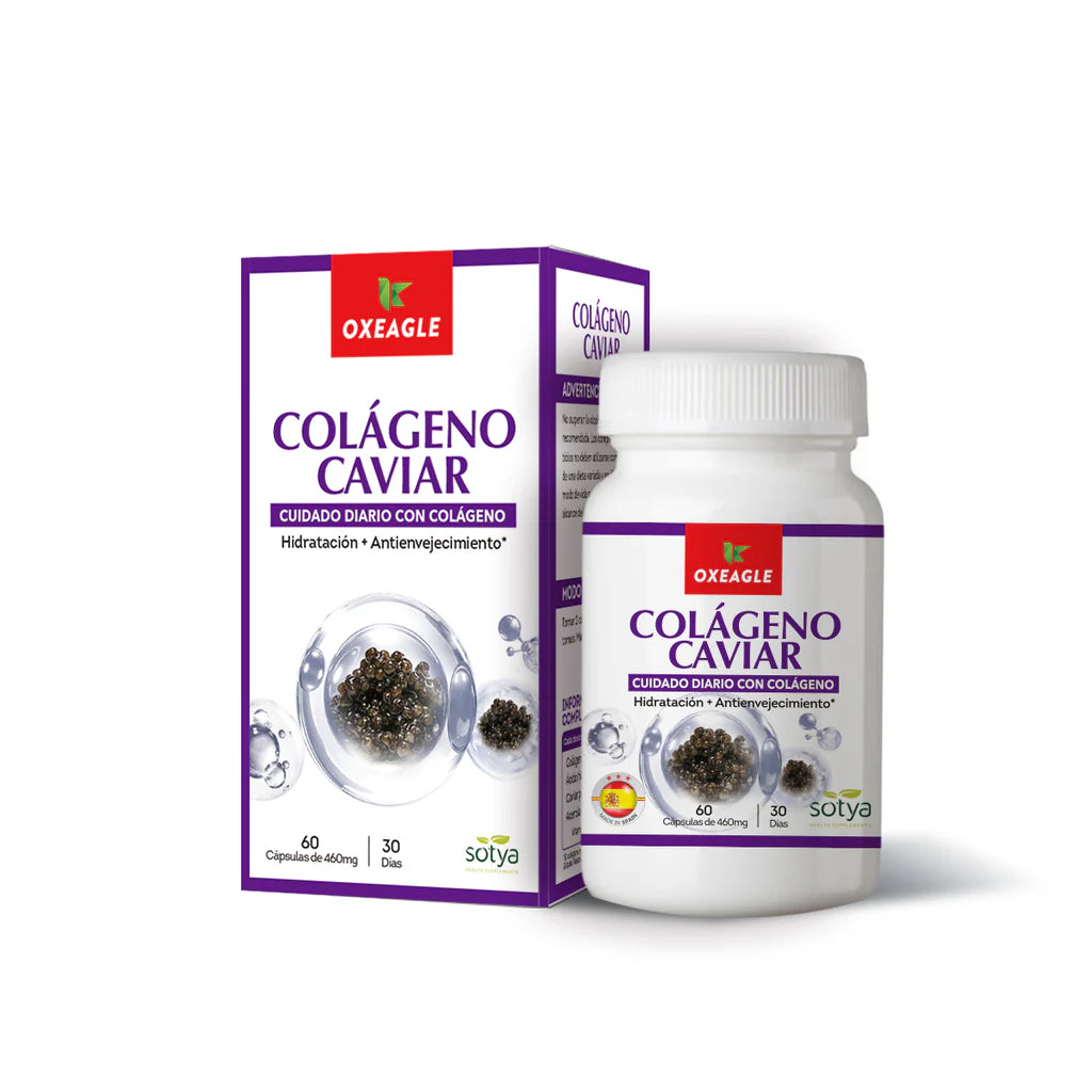 Colágeno Caviar 60 cápsulas de 460mg