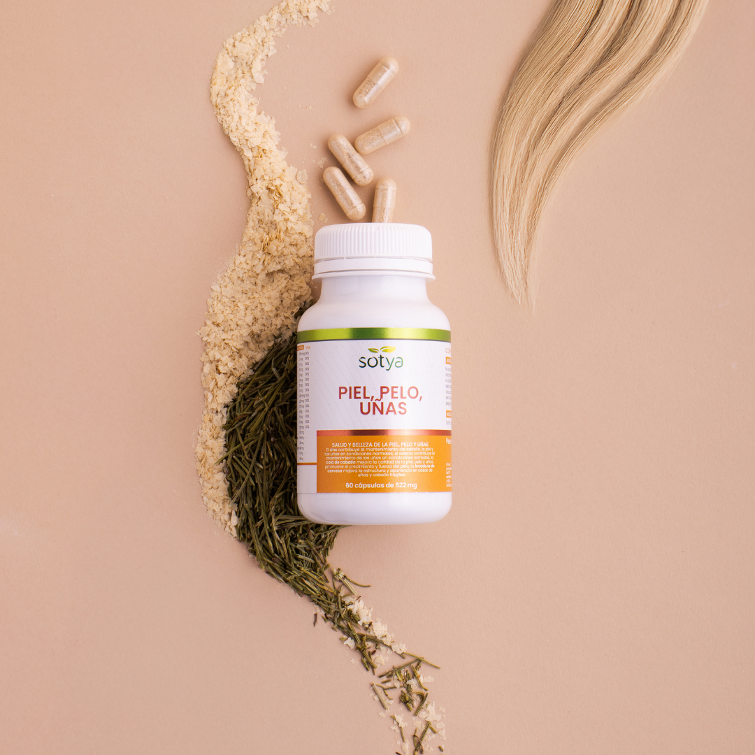 Piel, Pelo, Uñas 60 cápsulas de 522mg