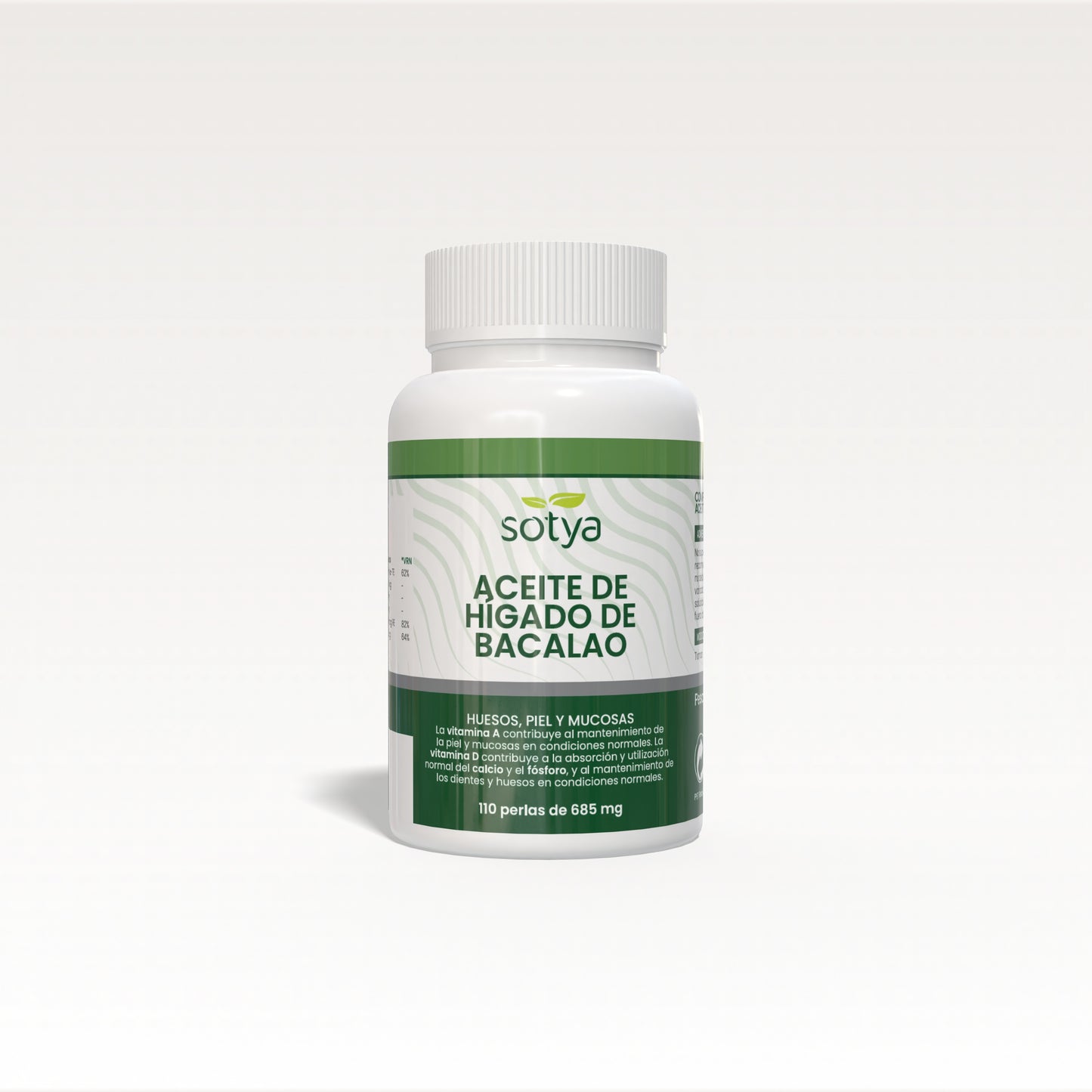 Aceite de Hígado de Bacalao 110 perlas de 685mg