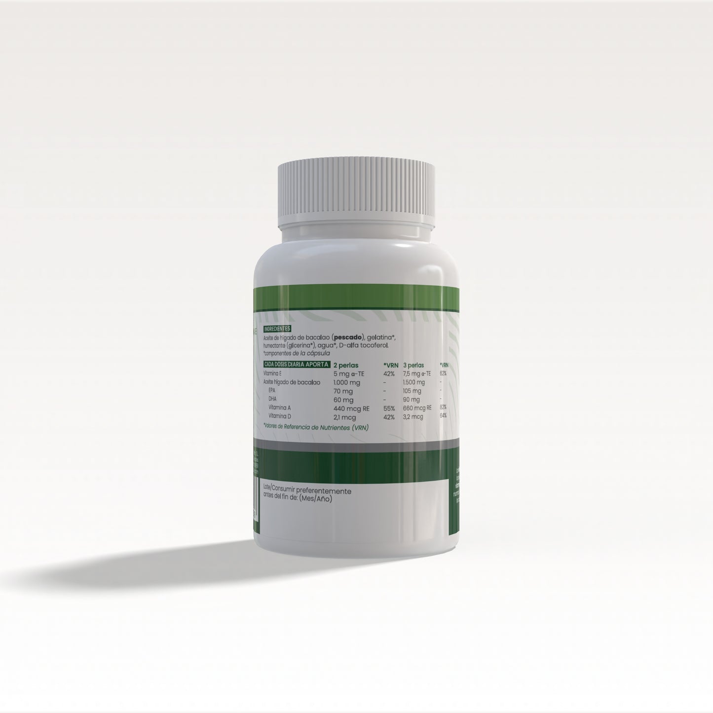 Aceite de Hígado de Bacalao 110 perlas de 685mg