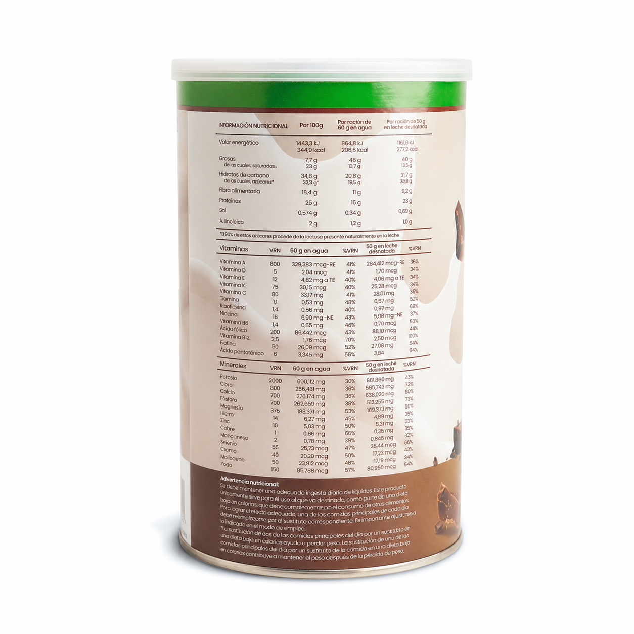Batido sustitutivo Chocolate, 600g
