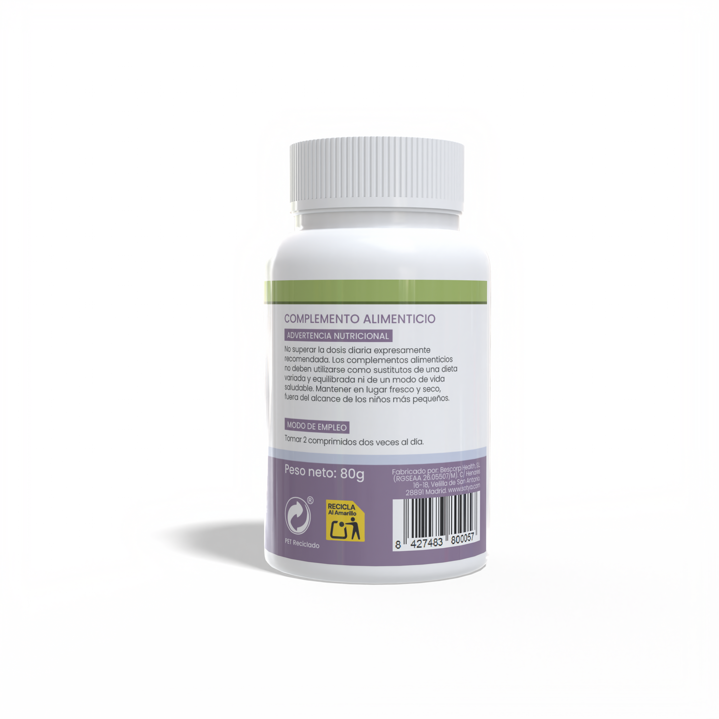 Espirulina 200 comprimidos de 400mg