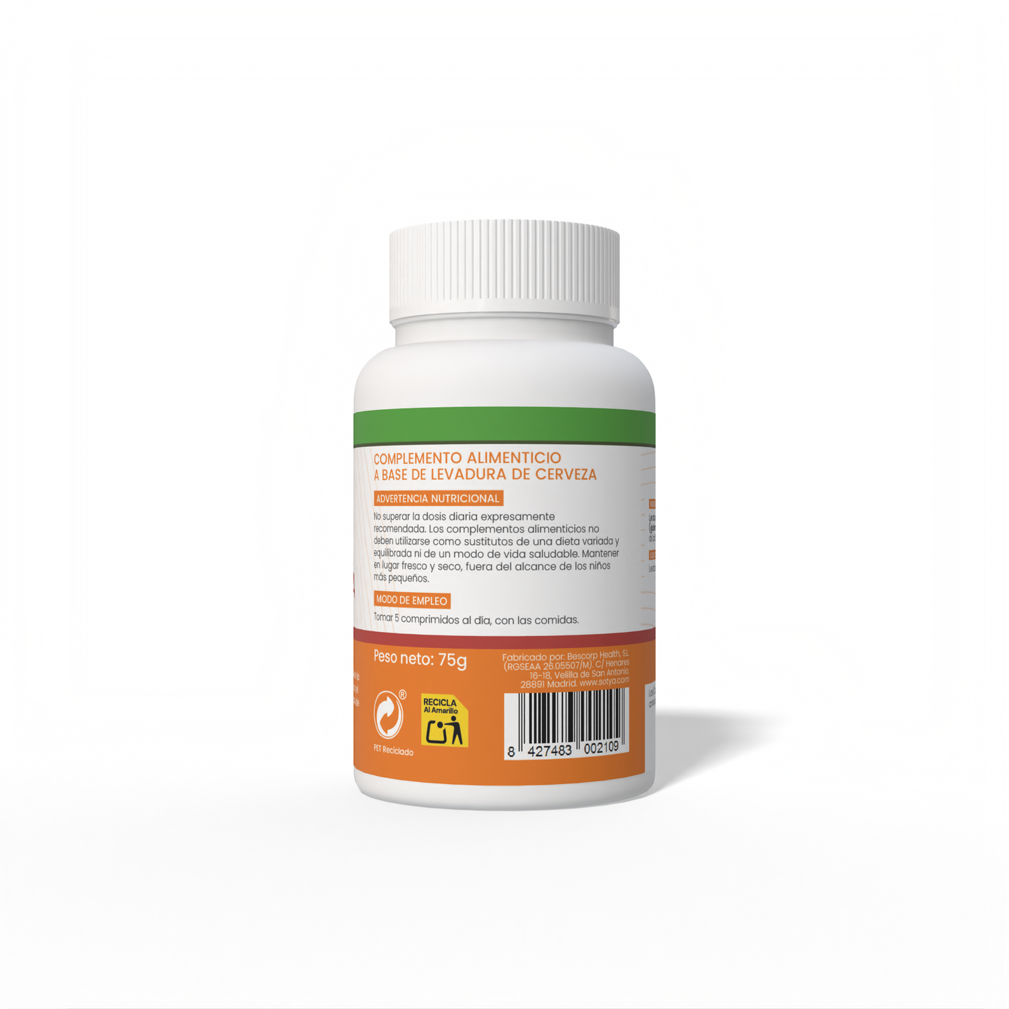 Levadura de Cerveza 150 Comprimidos de 500mg
