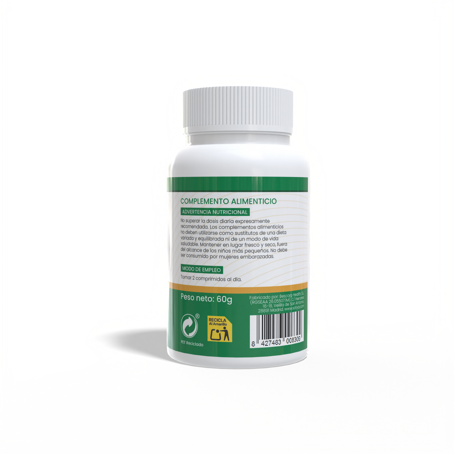 Polen de abejas 100 comprimidos de 600mg