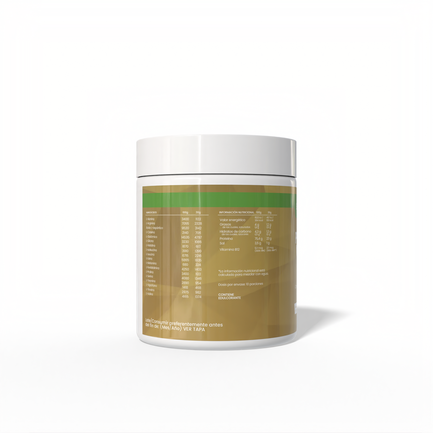 Proteína Vegana – Sabor Vainilla