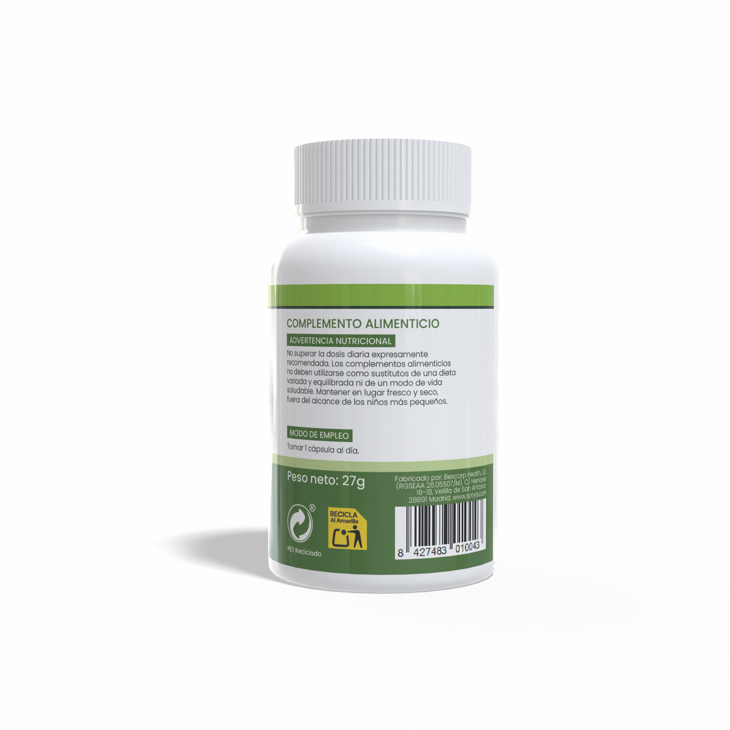 Jalea Real 50 cápsulas vegetales de 540mg