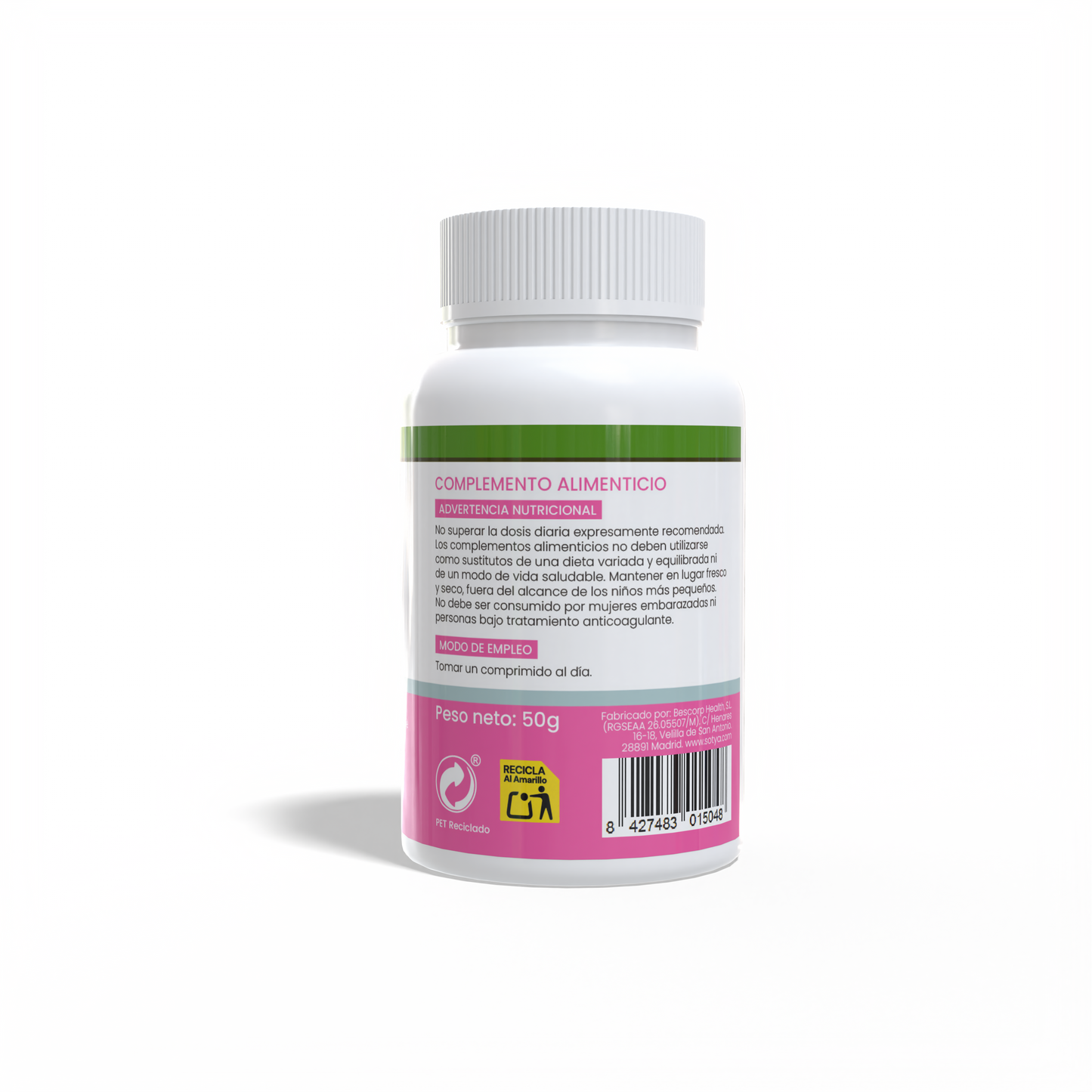 Fucus 100 comprimido de 500mg
