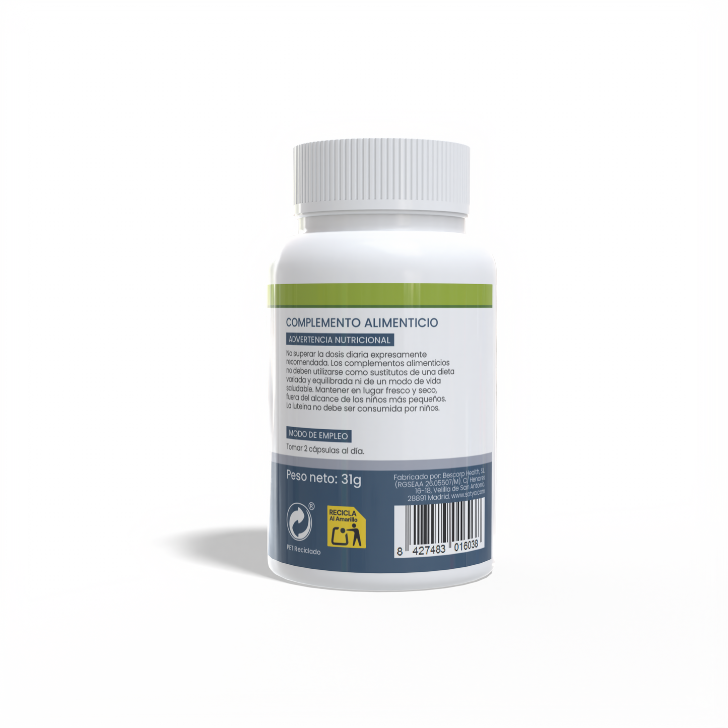 Vision Complex 60 vegetable capsules of 520 mg