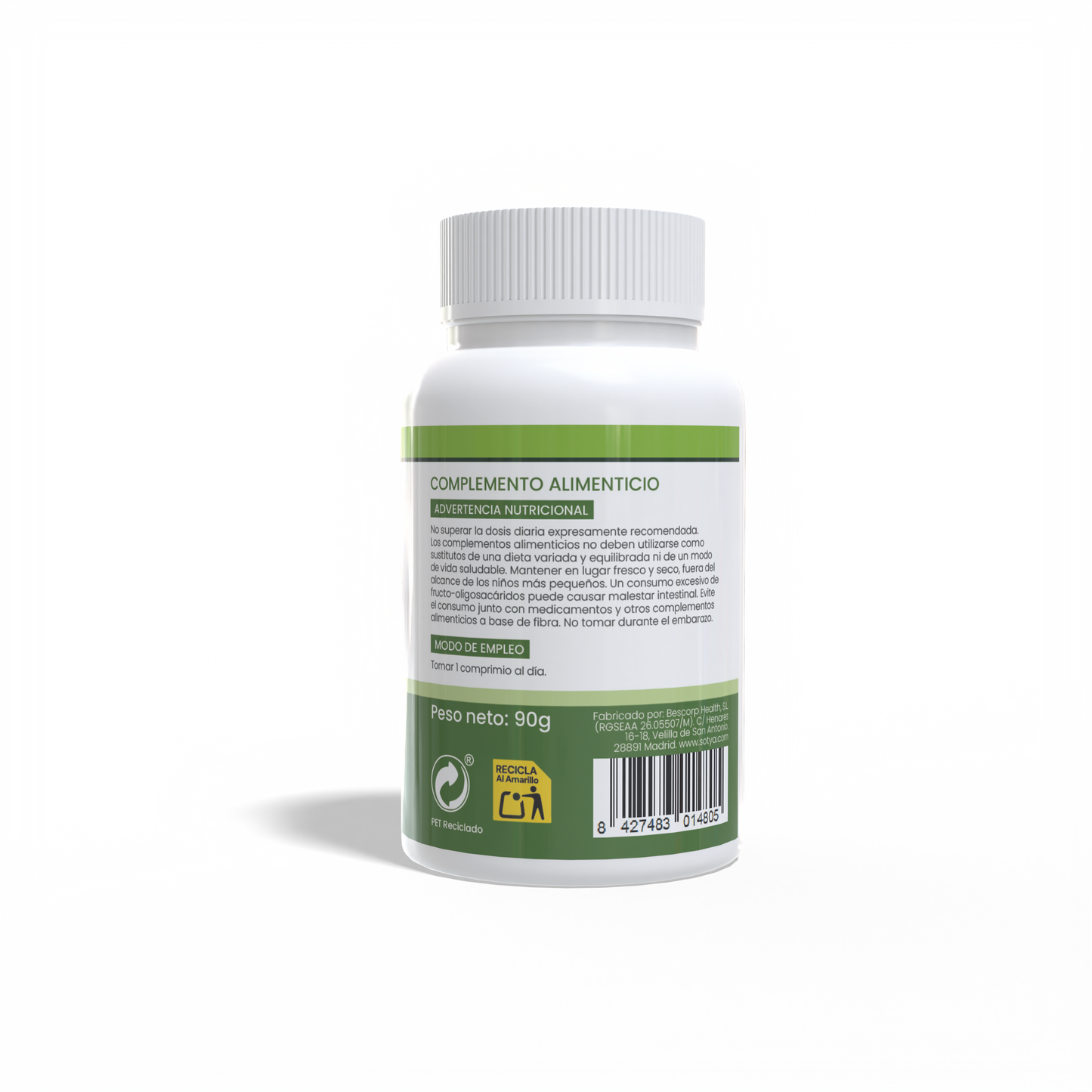 Vitamin C Complex con Bioflavonoides 90 Comprimidos de 1g