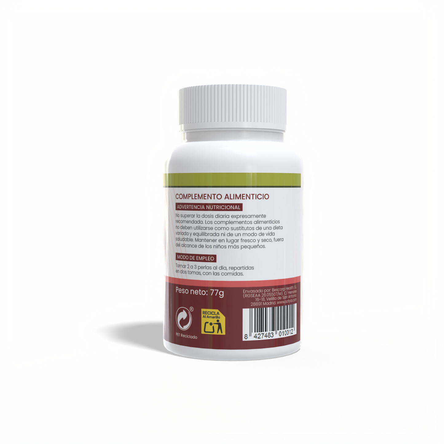 Aceite de Lino 110 perlas de 702mg
