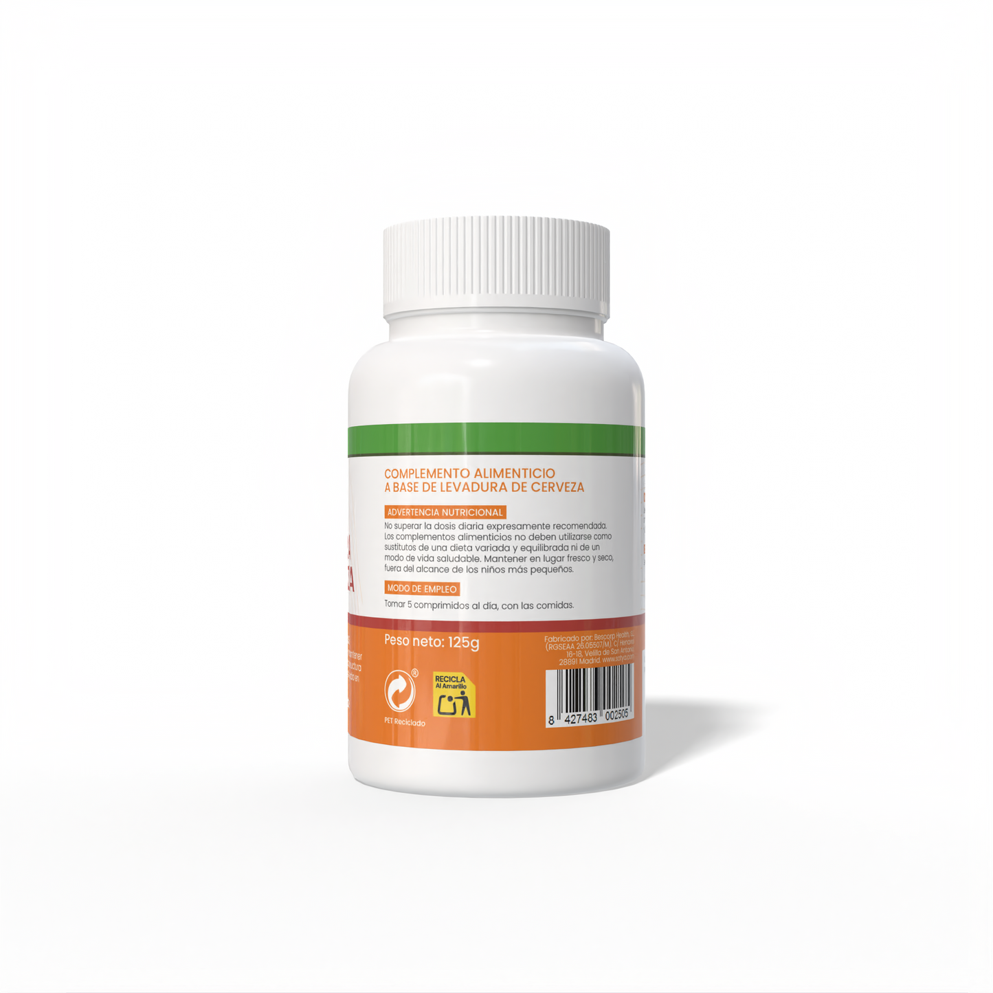 Levadura de Cerveza 250 comprimidos de 500mg