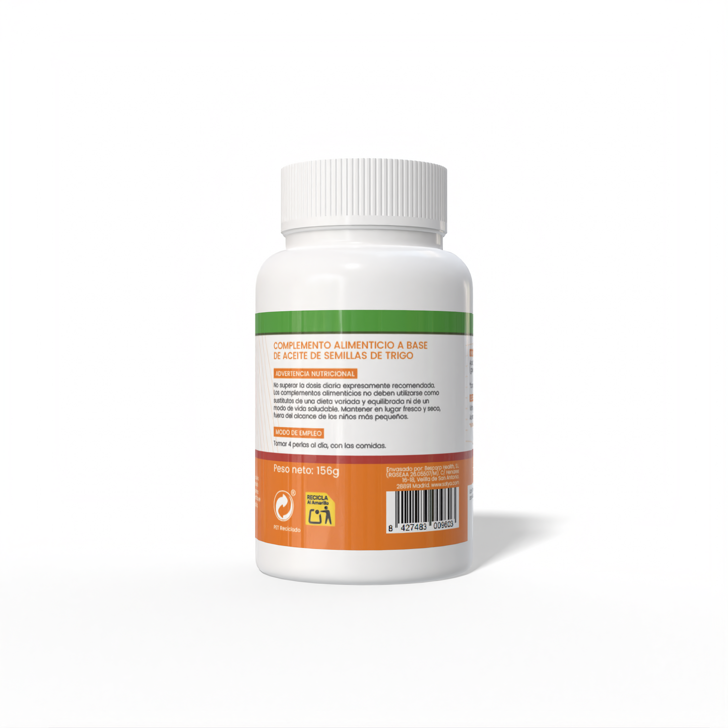 Aceite de germen de trigo 710mg 220 perlas