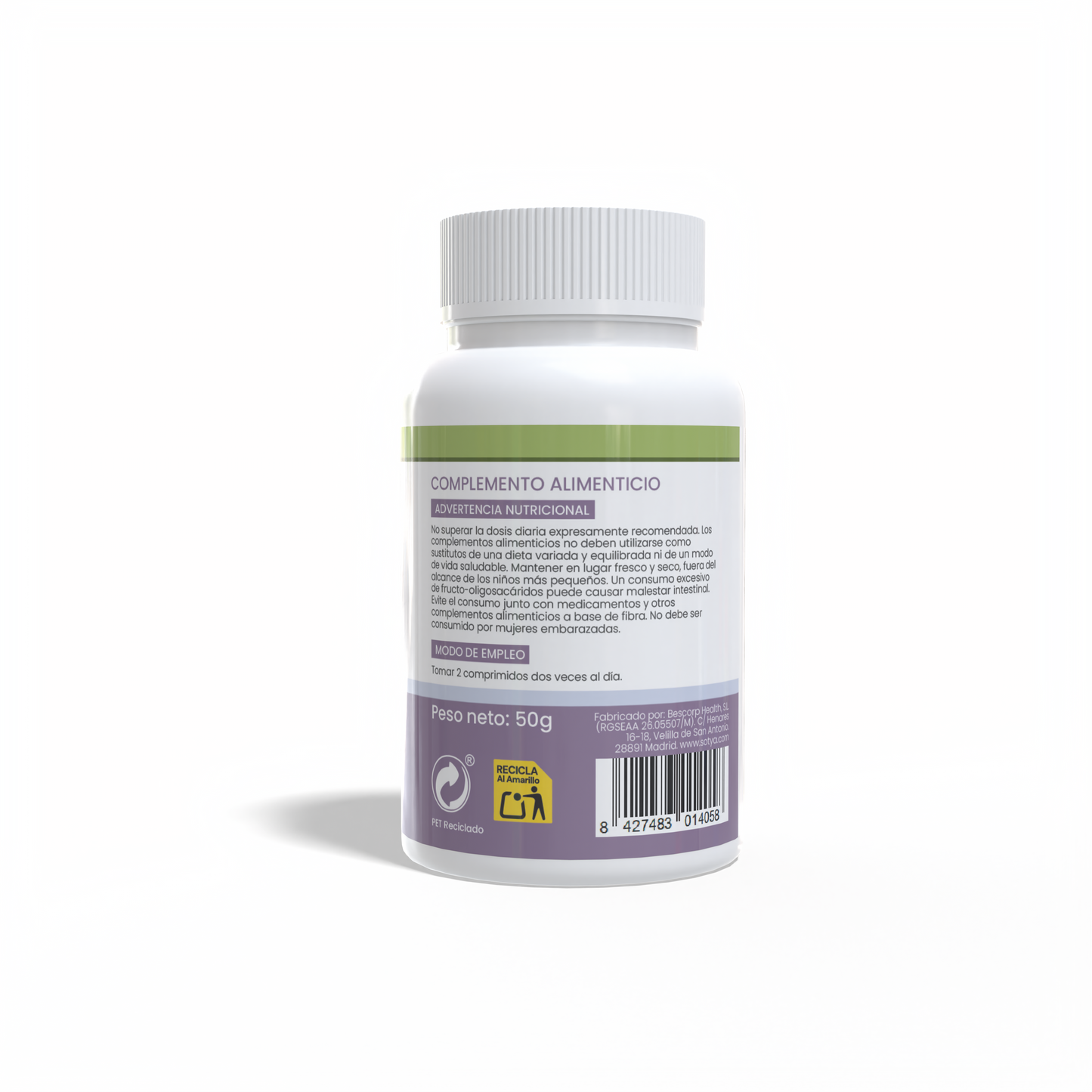 Pasiflora 100 comprimidos de 500mg