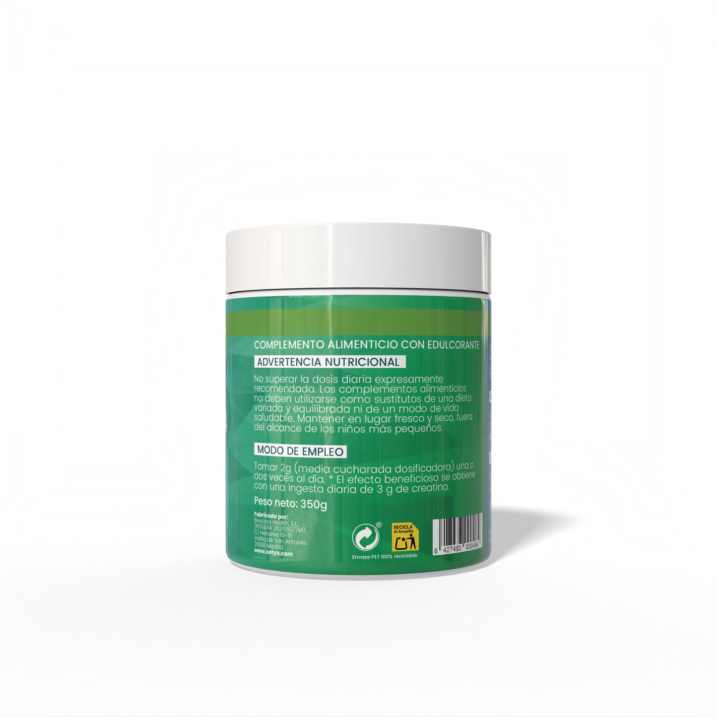 Creatina Sabor a Limón 350g