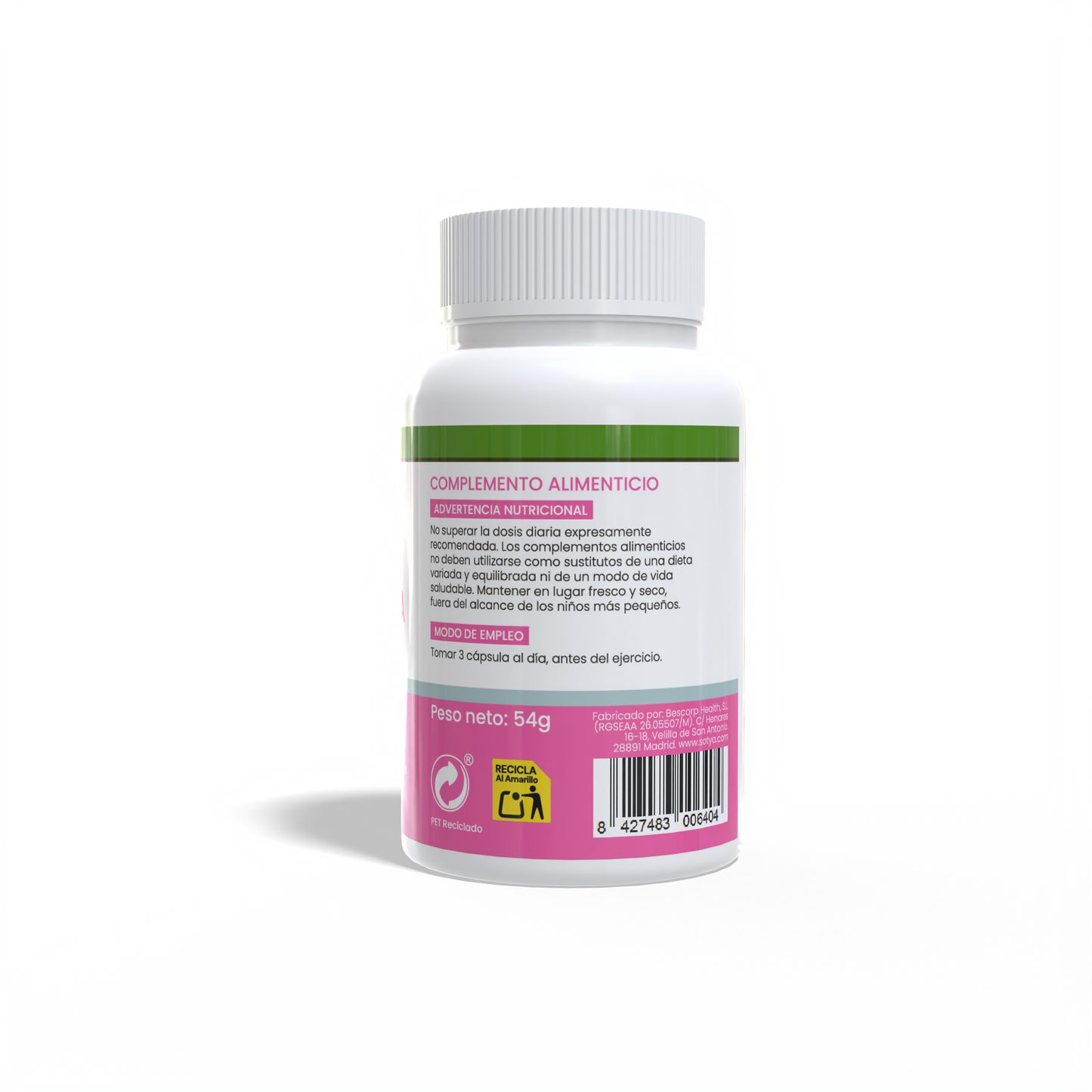 L-Carnitina 90 cápsulas de 600mg