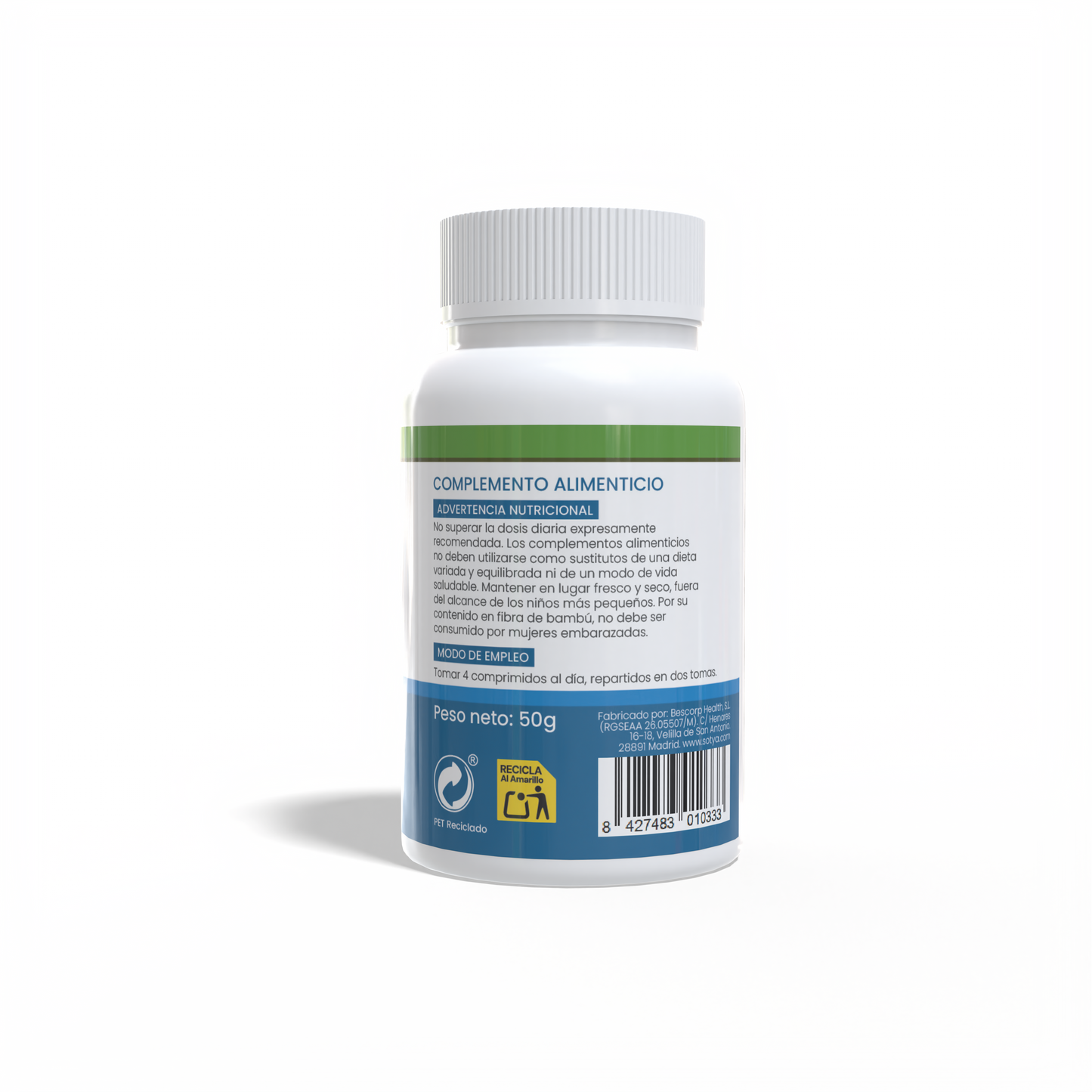 Cardo mariano 100 comprimidos de 500mg