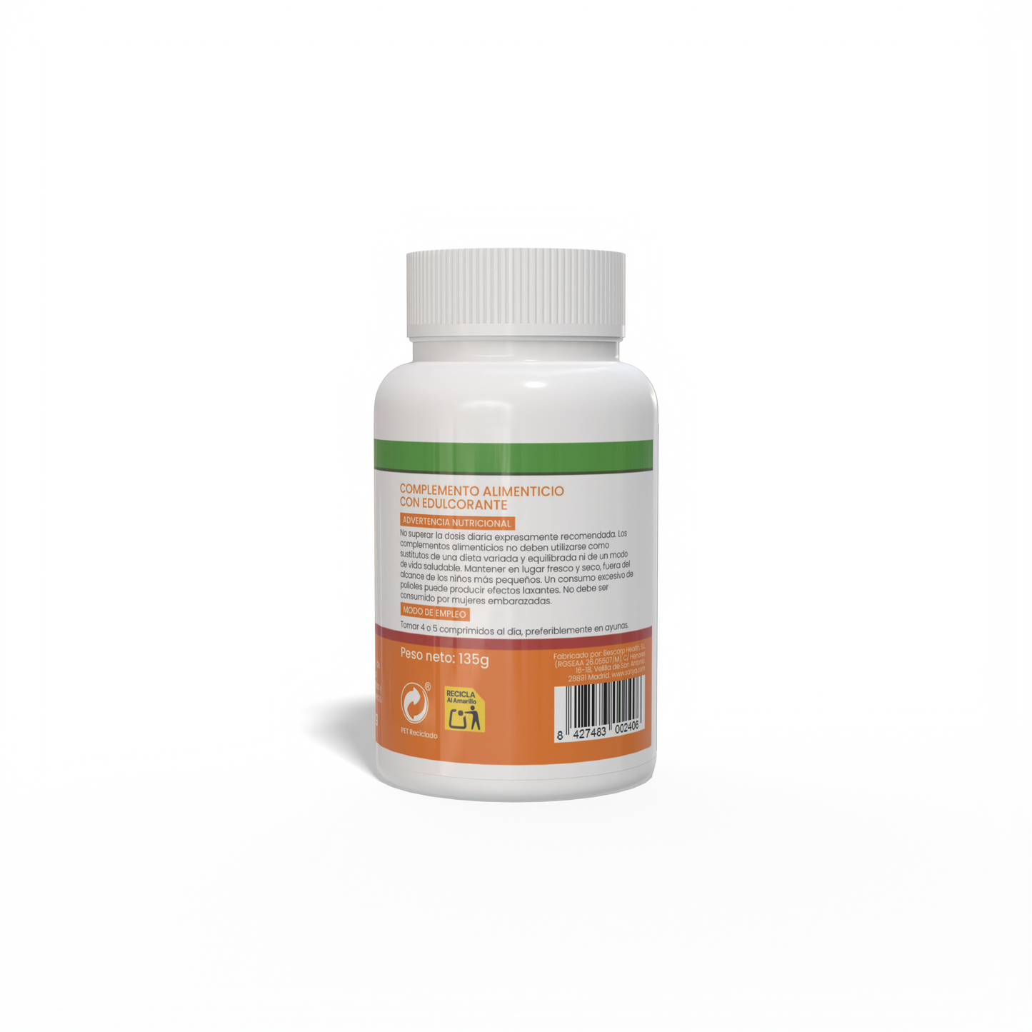 Levadura y Germen 225 comprimidos de 600mg
