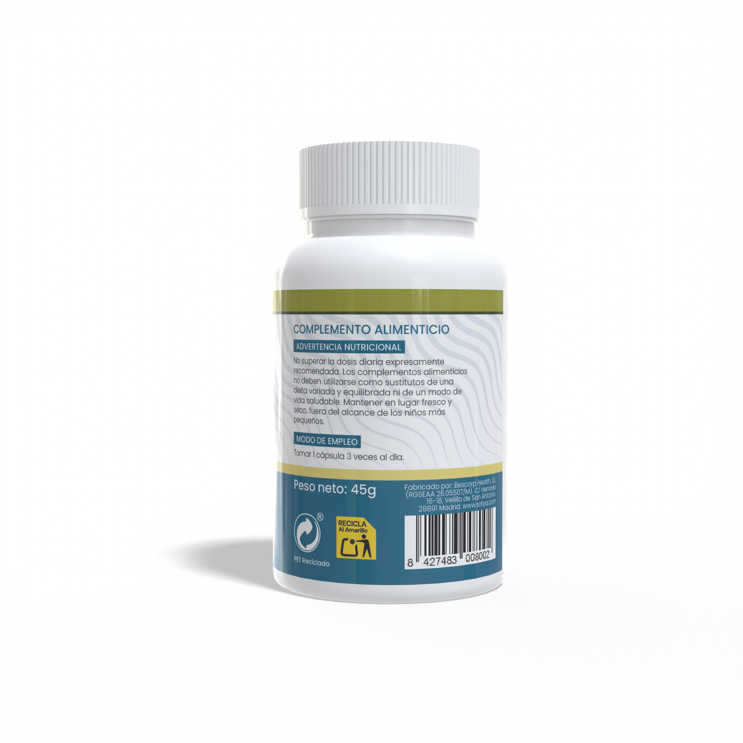 Memor SOT + Zinc 60 cápsulas vegetales de 750mg