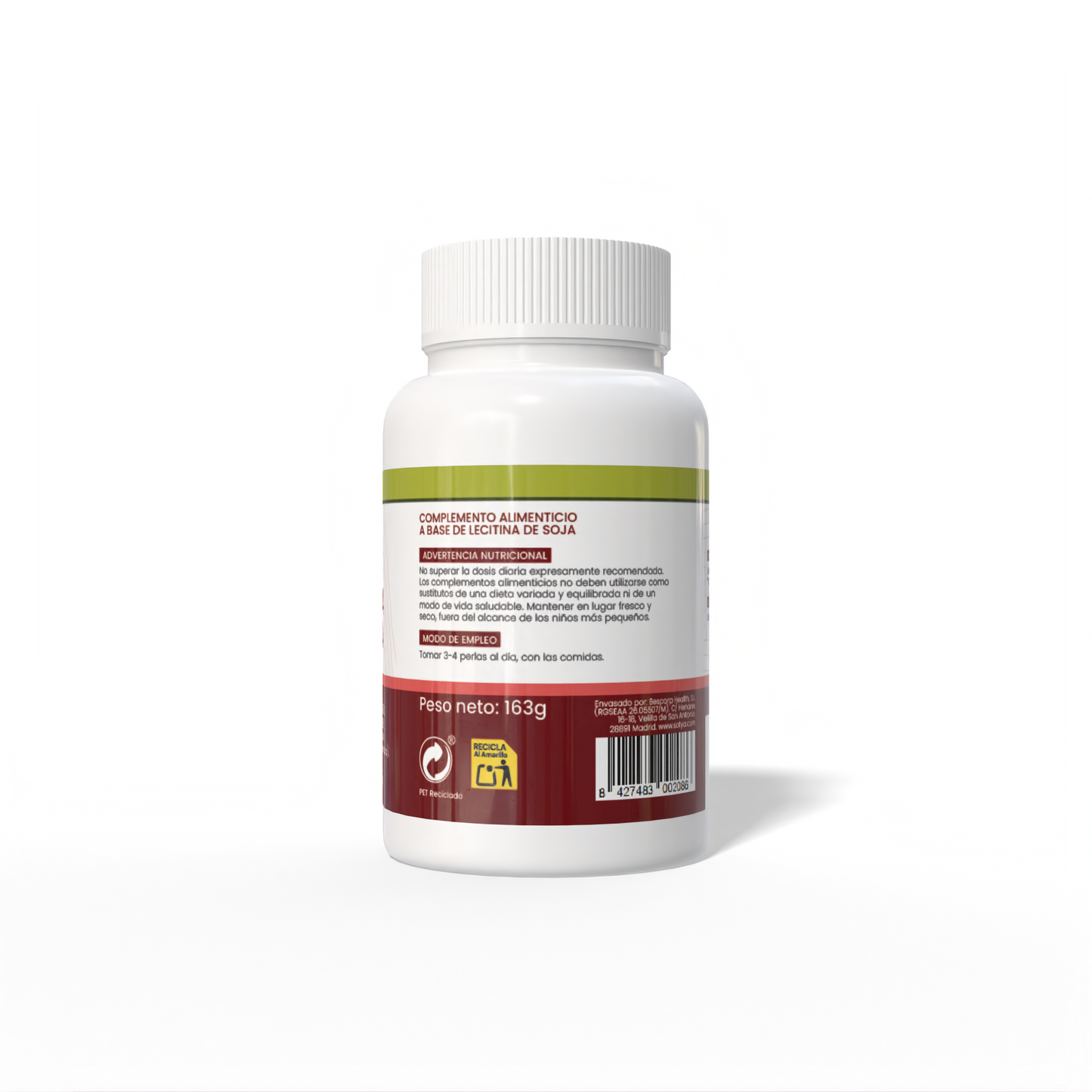 Lecitina de Soja 220 perlas de 740mg