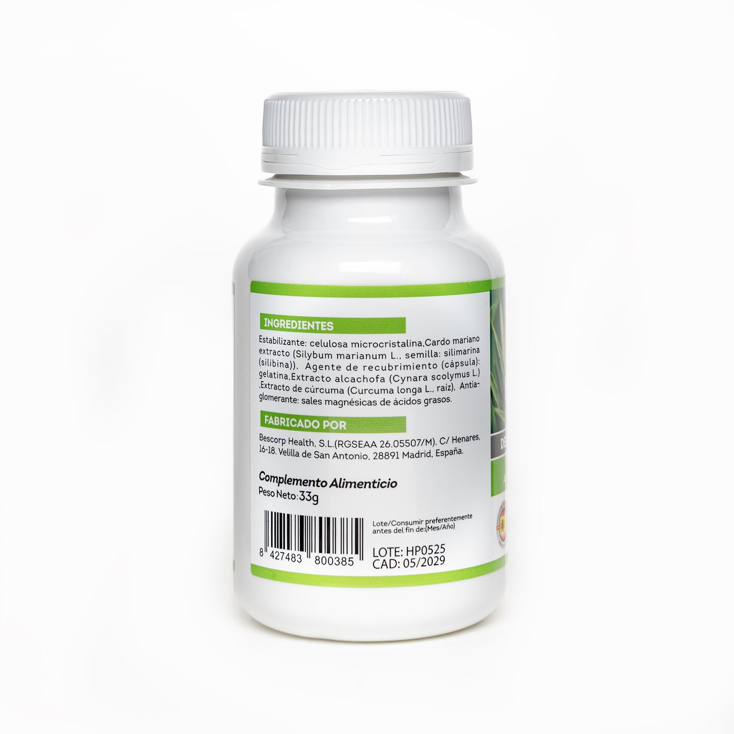 Hepática 60 cápsulas de 555mg