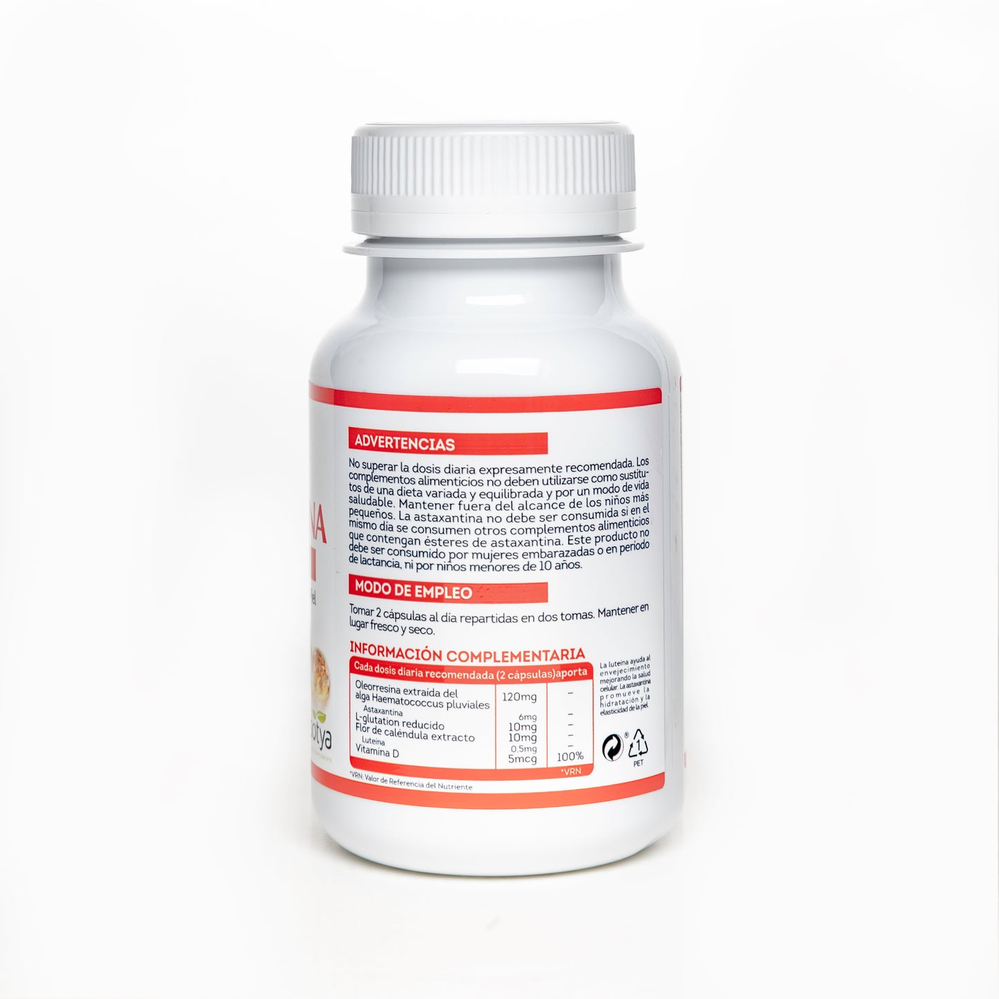 Astaxantina 60 cápsulas de 450mg